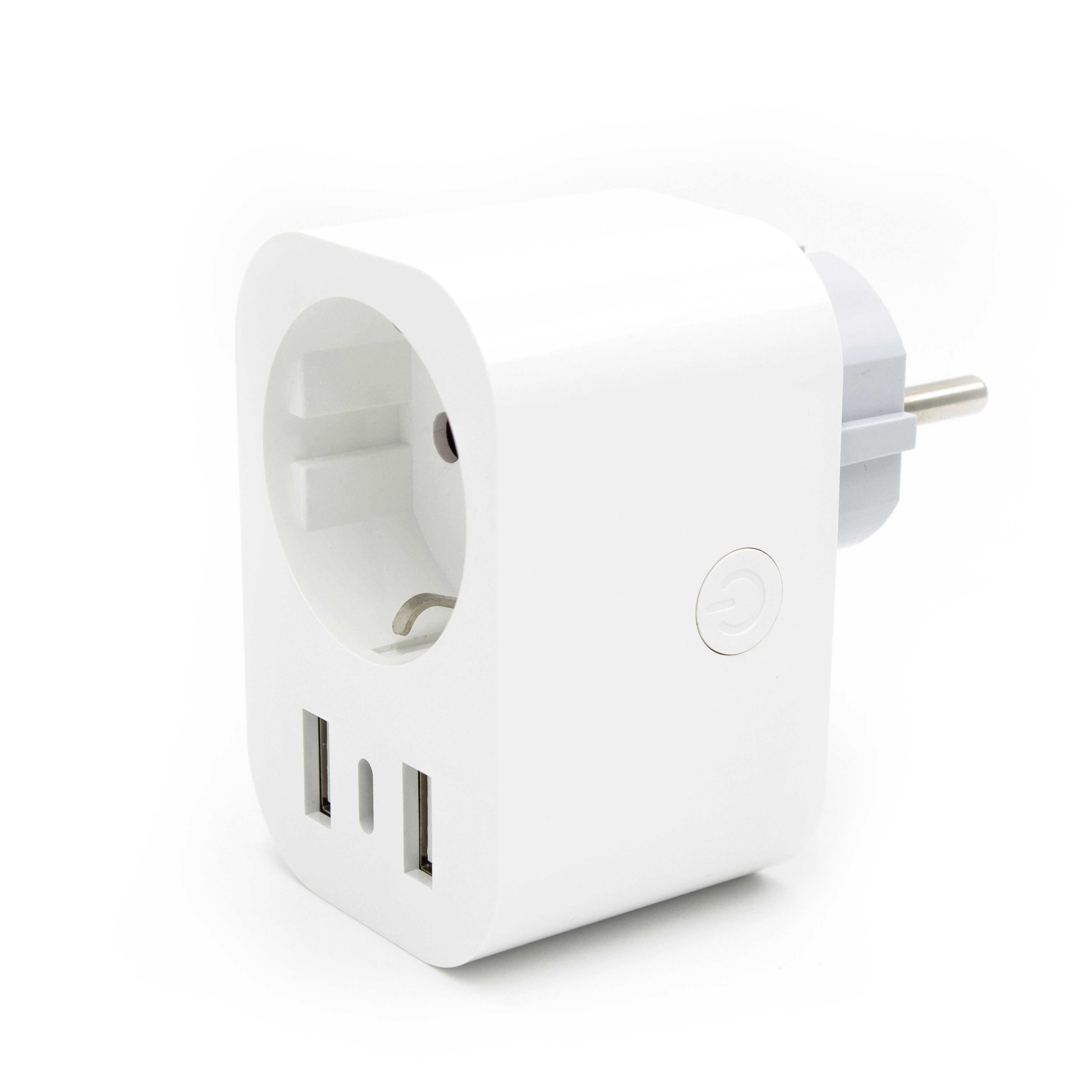 Enchufe wifi 2xusb + 1xusb-c 16a con medidor de consumo y programable energeeks