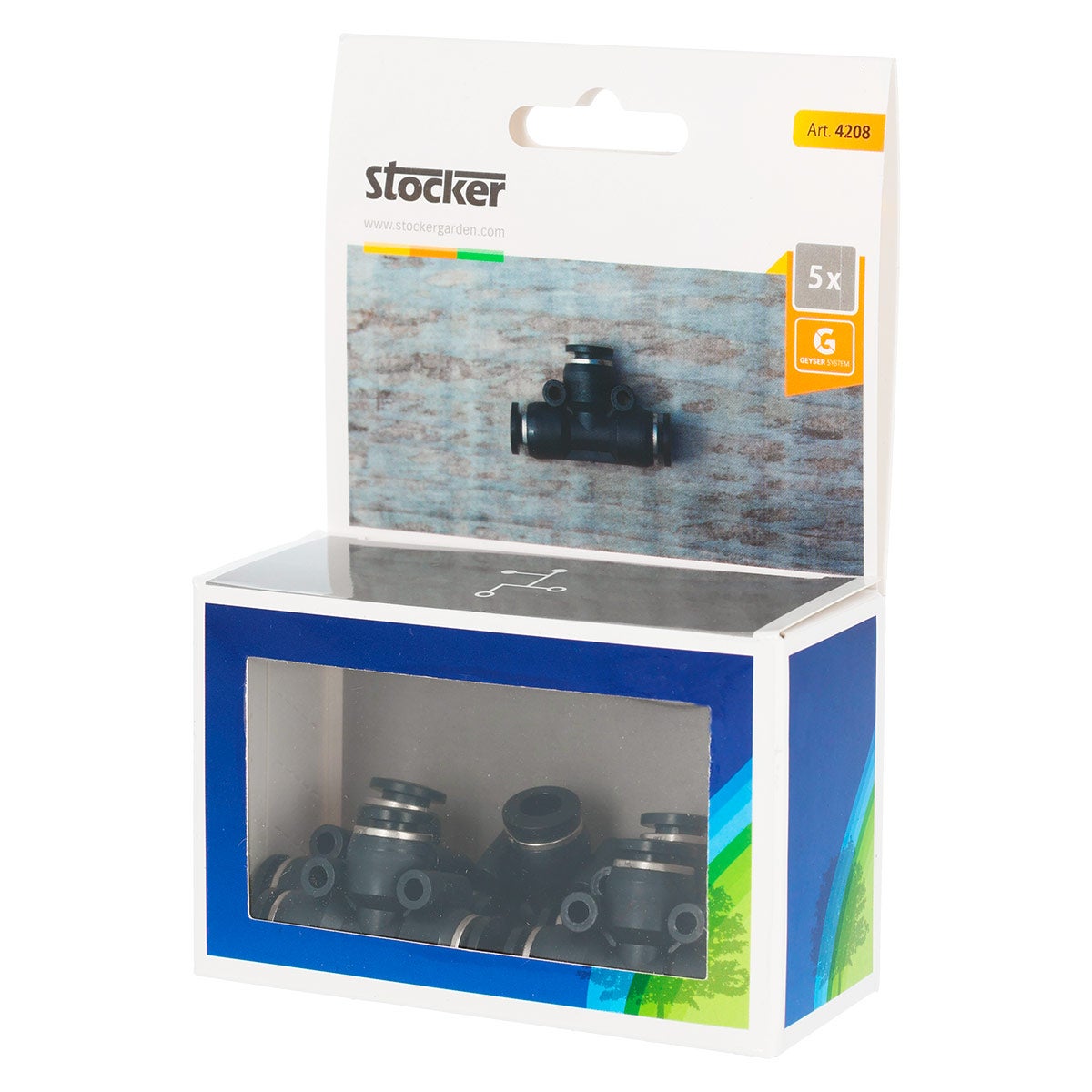 Accessori per zanzare STOCKER Raccordo a T per Geyser - 2