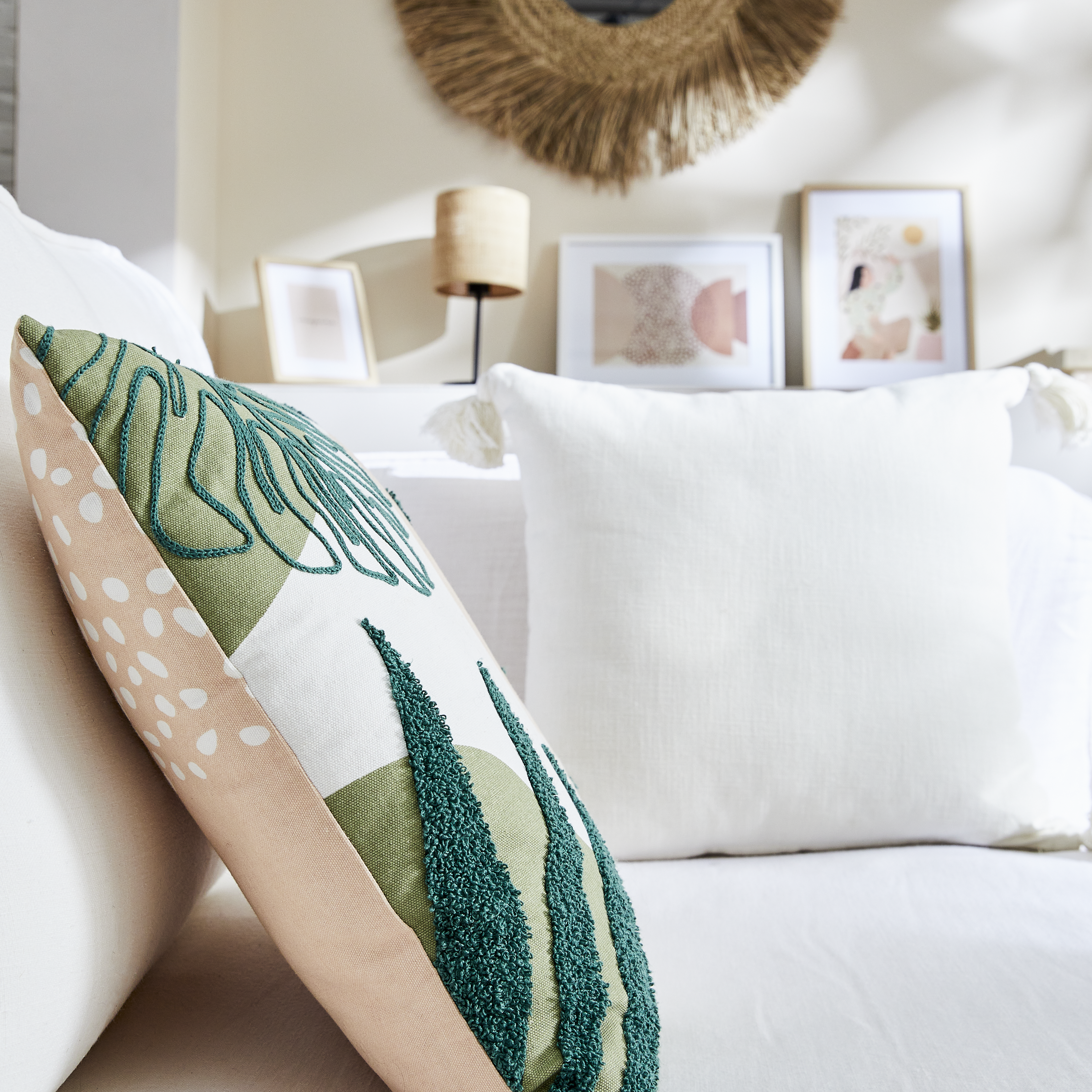 Almofada decorativa LOHEM MULTI 45X45CM INSPIRE - 17