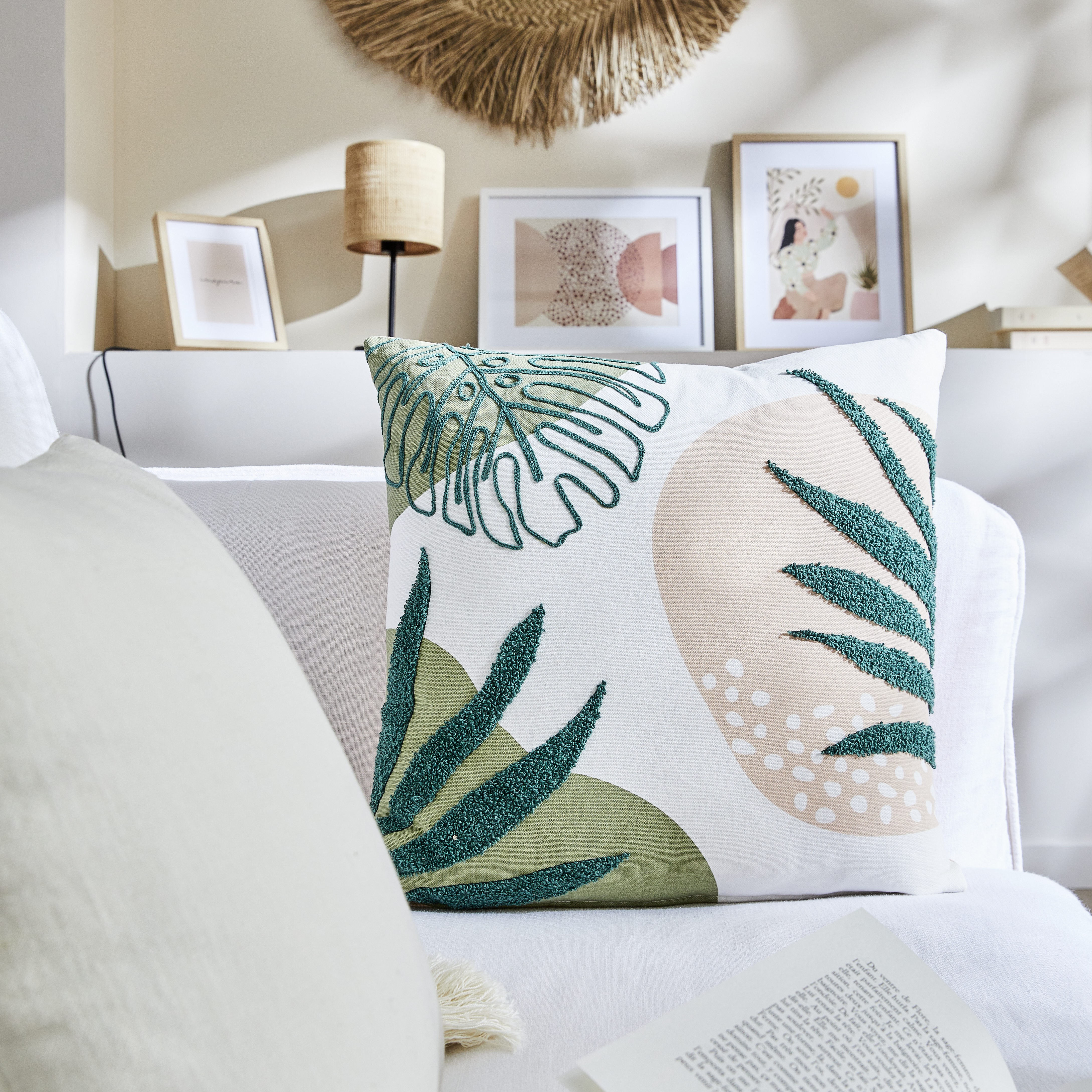 Almofada decorativa LOHEM MULTI 45X45CM INSPIRE - 15