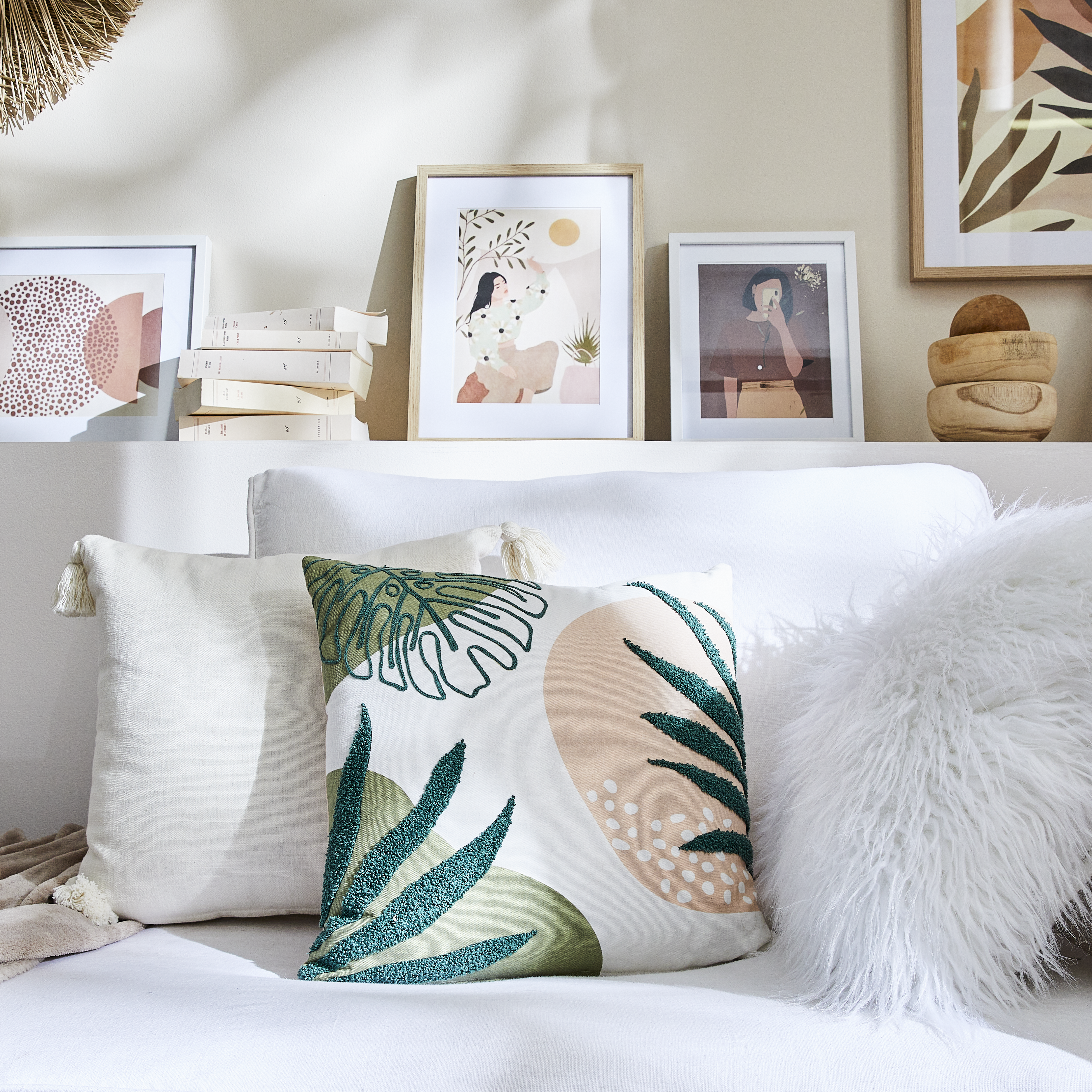 Almofada decorativa LOHEM MULTI 45X45CM INSPIRE - 12