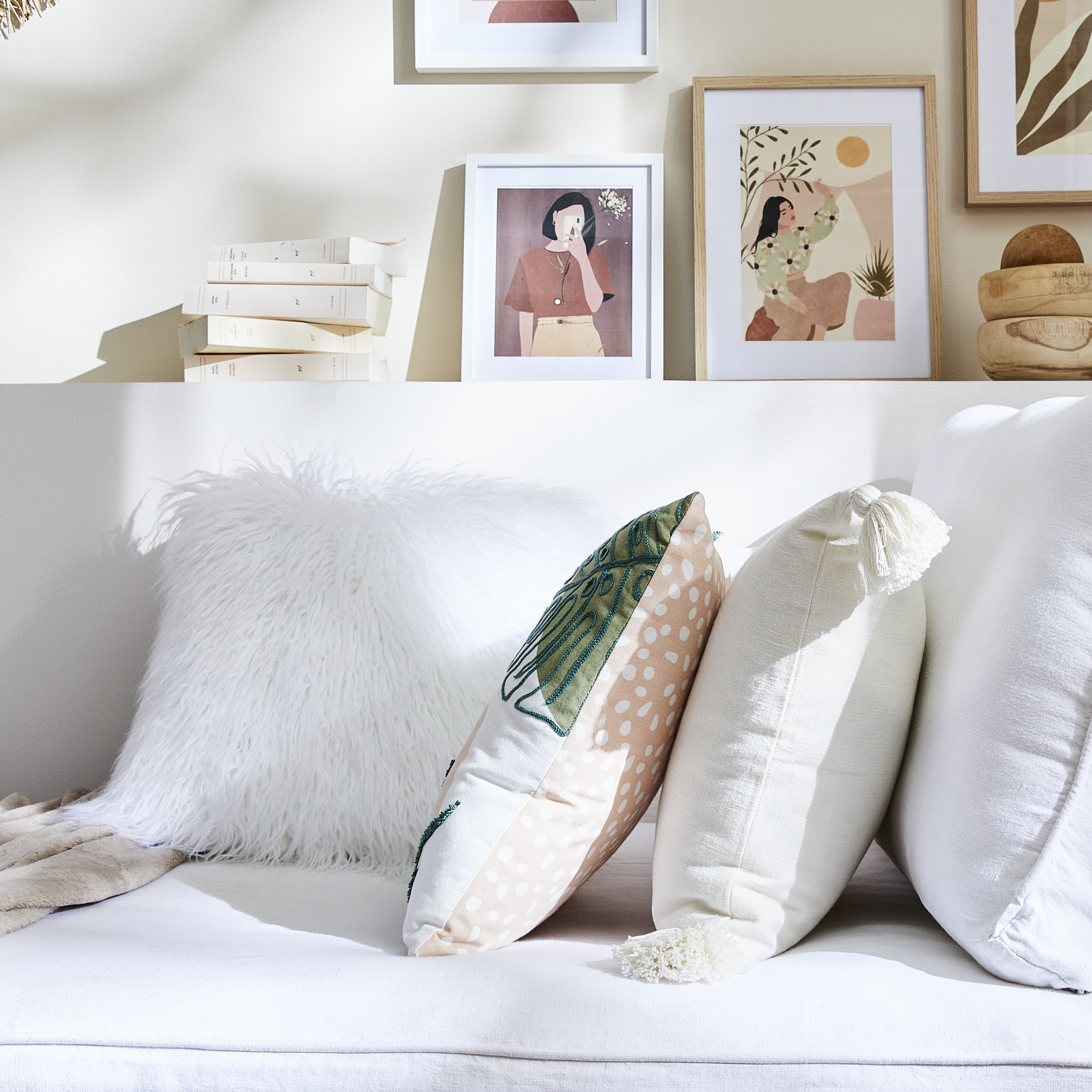 Almofada decorativa LOHEM MULTI 45X45CM INSPIRE - 11