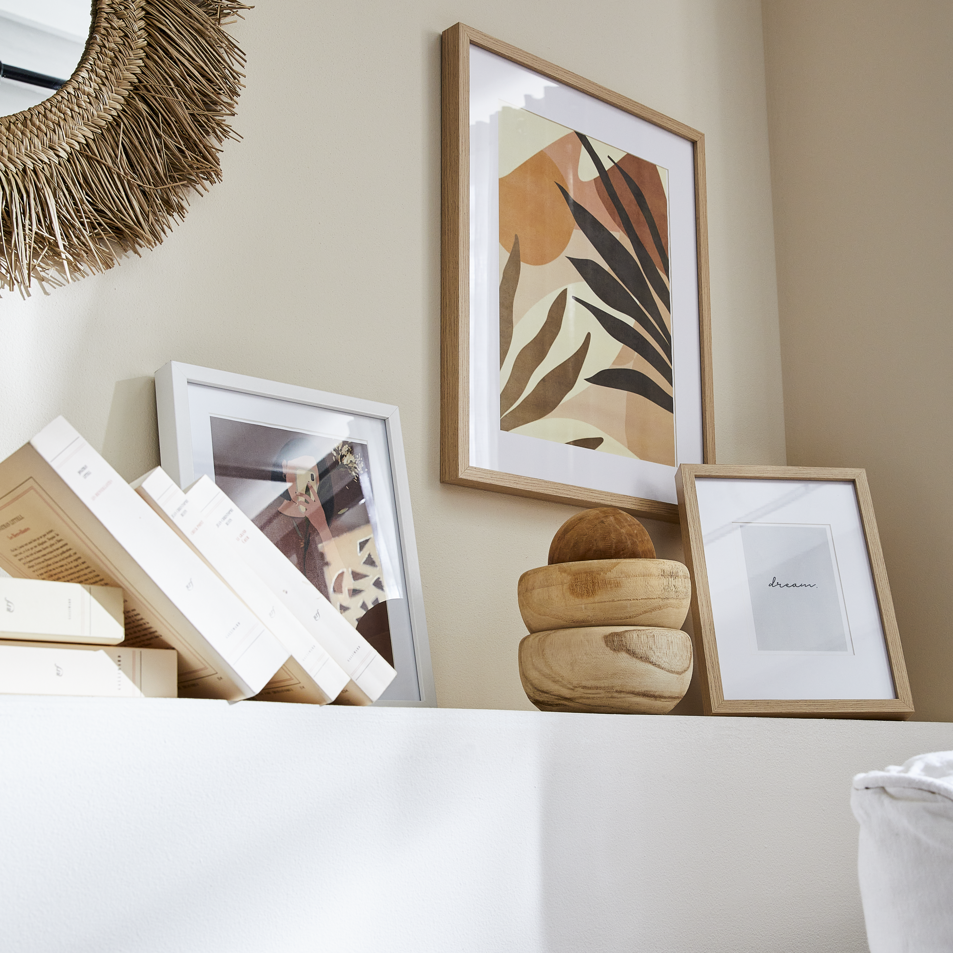 Moldura Milo 18x24 cm branco INSPIRE - 3