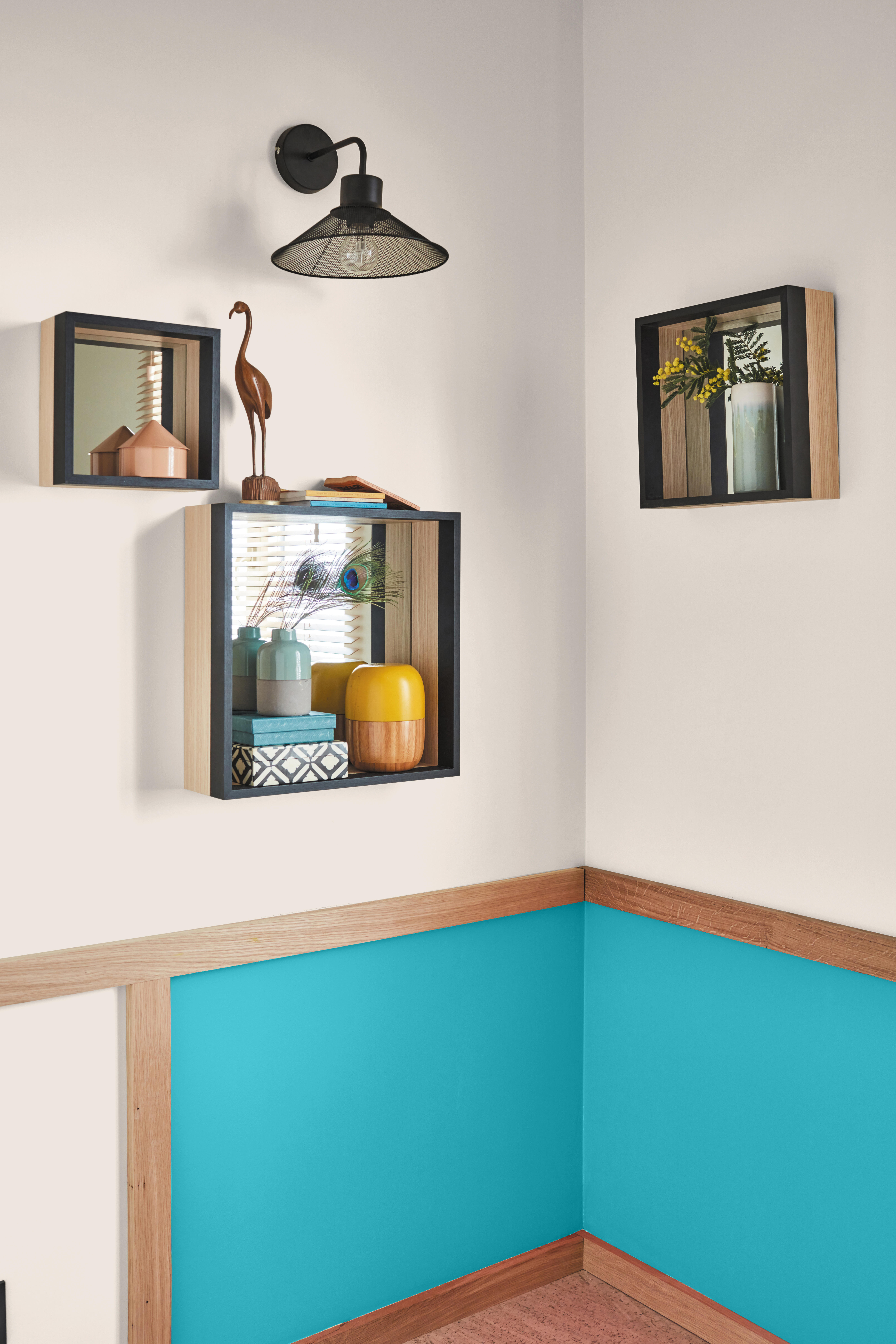 Pintura de interior salones y habitaciones LUXENS color miami 4 mate 4L para paredes y techos - 8