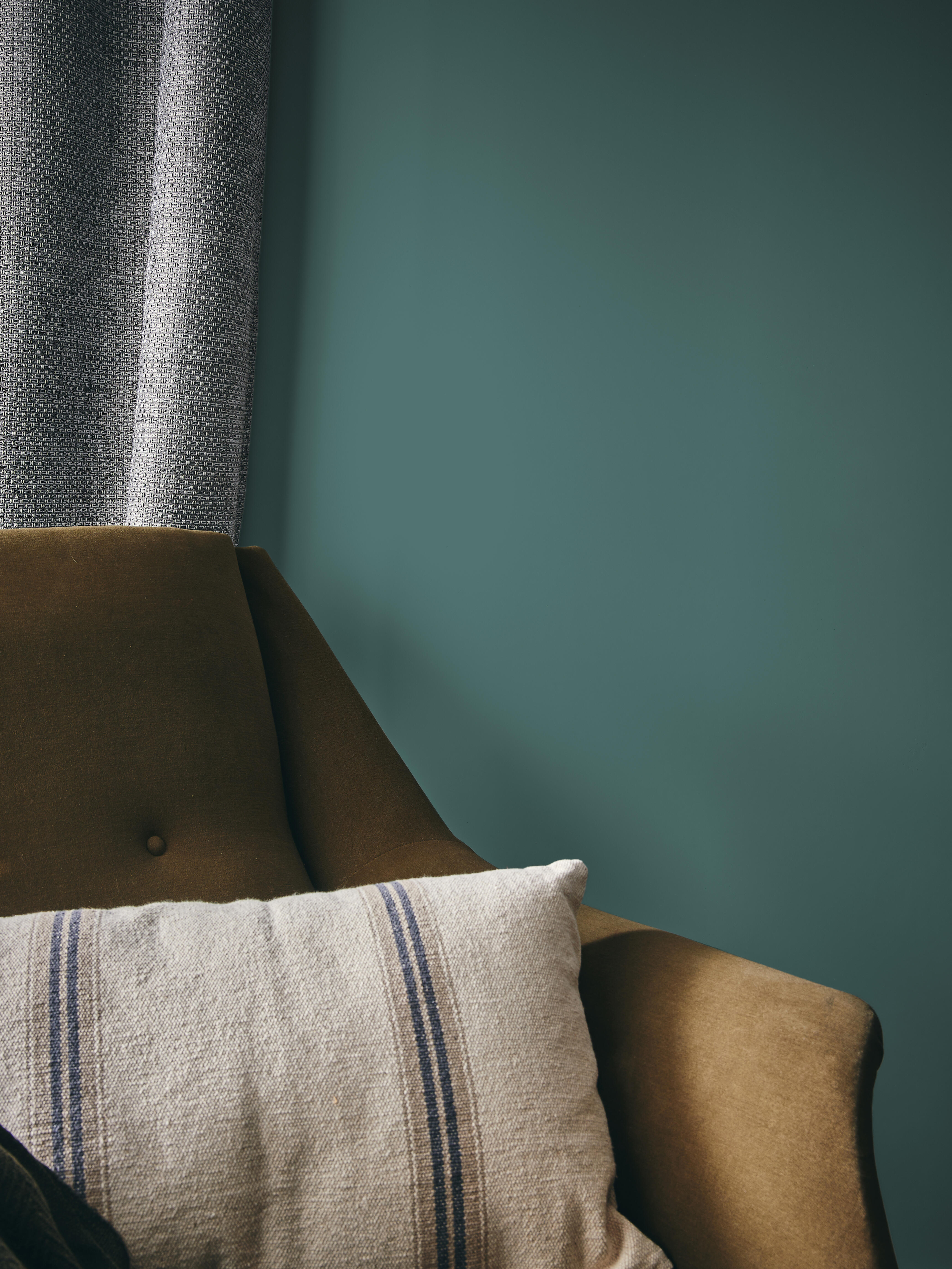 Tester vernice per parete e soffitto lavabile, LUXENS murale verde laguna 2 opaco, 0.075 L - 6