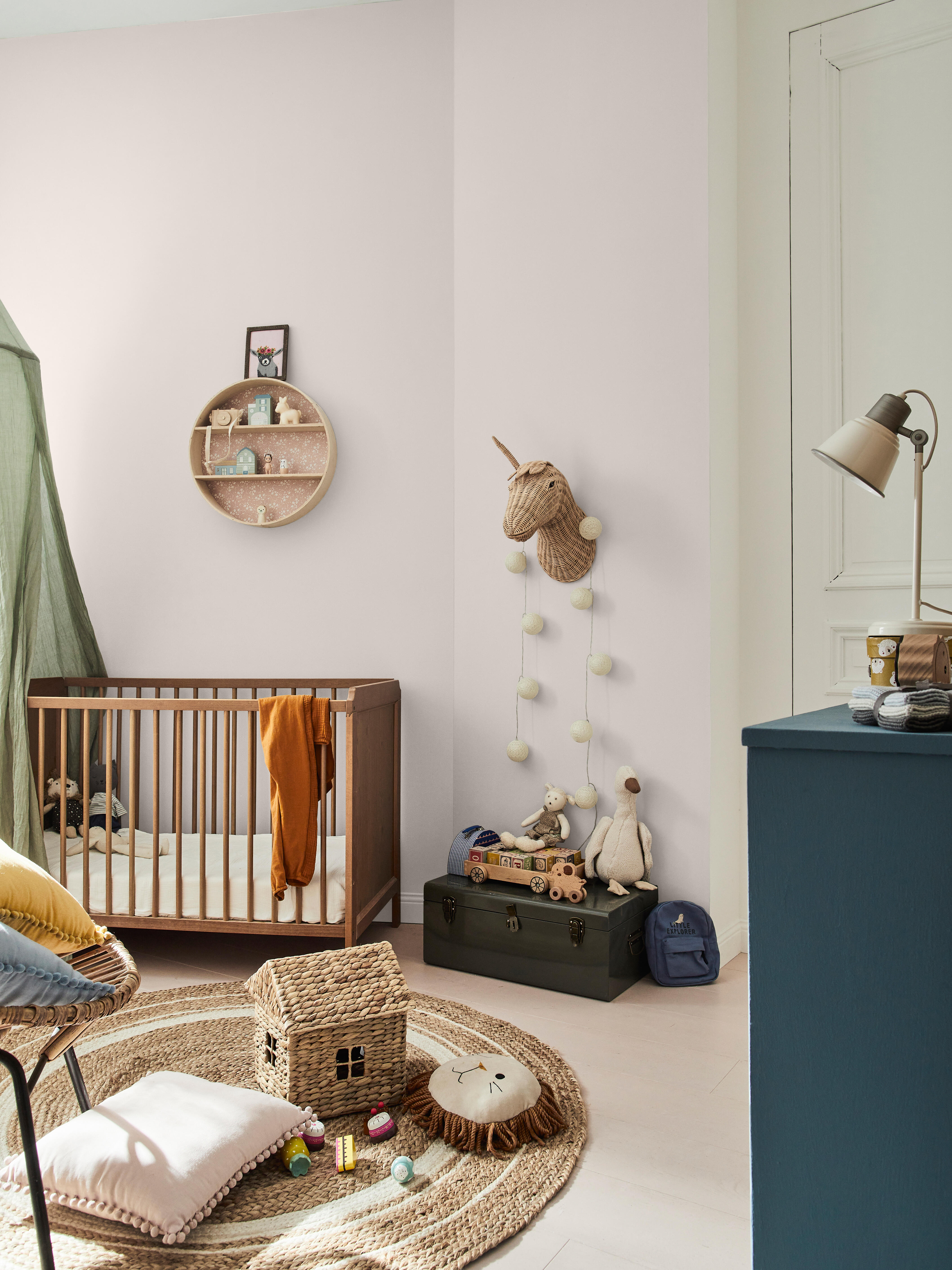 Tester de pintura salones y habitaciones LUXENS color paper 5 mate 75ml para paredes y techos - 6