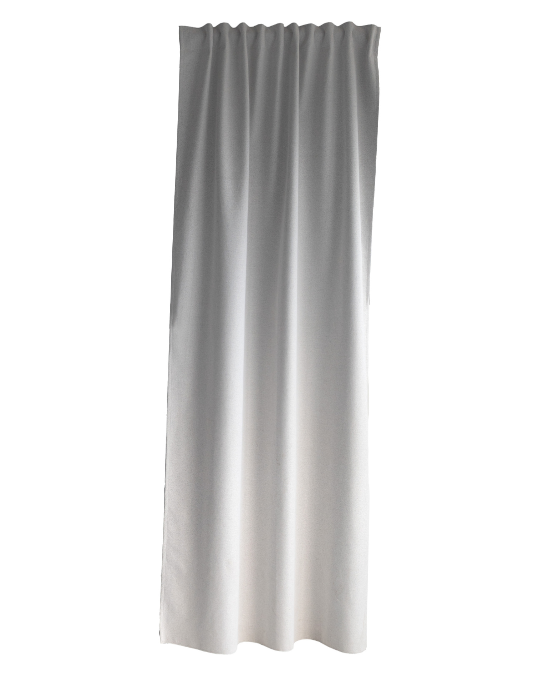 Cortina cinta frunce, trabilla oculta opaca aislante fónico Sidney poliéster de 200x270cm liso beige. Incluye cinta termoadhesiva - 9