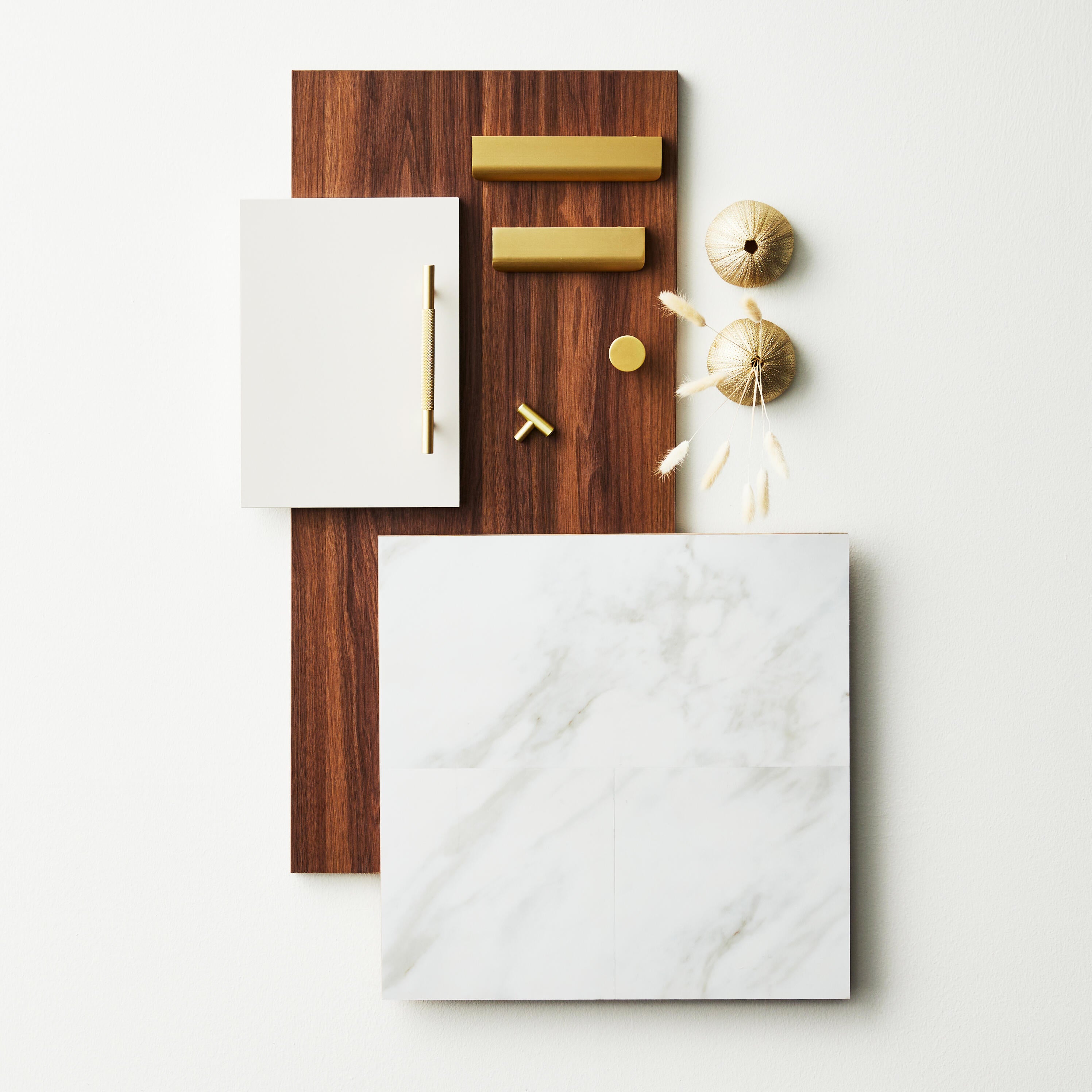 2 boutons de meuble ronds Jamy, aluminium laiton brossé, Diam.35 mm - 2