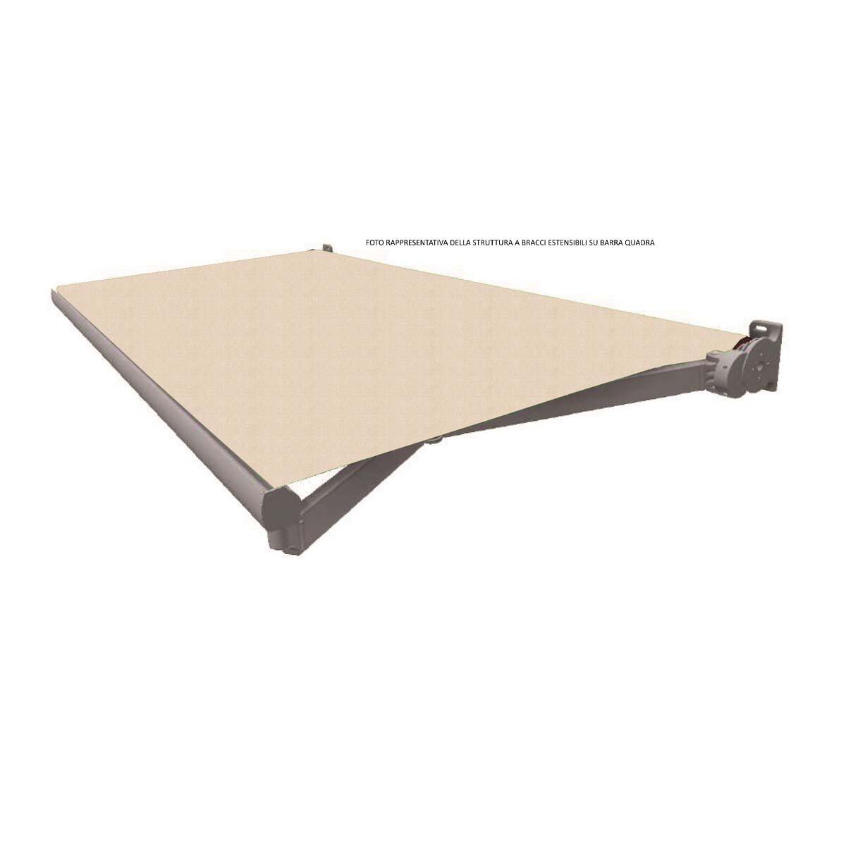 Tenda da sole a bracci estensibili TEMPOTEST PARA' mod. Procida, L 2.4 x 2.1 m beige - 5