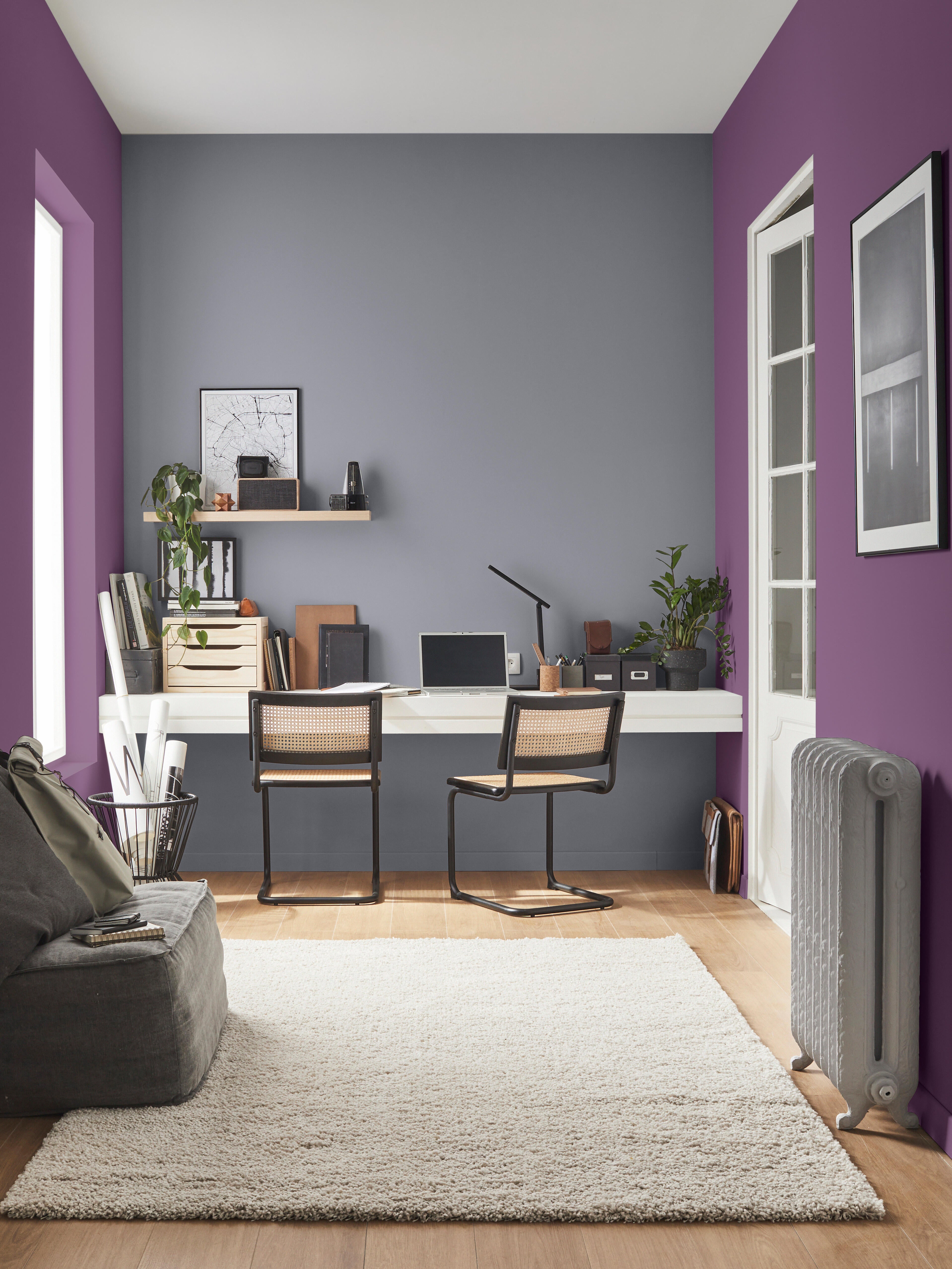Tinta interior decorativa mate 2,5 L Orchid 2 Luxens Premium - 11