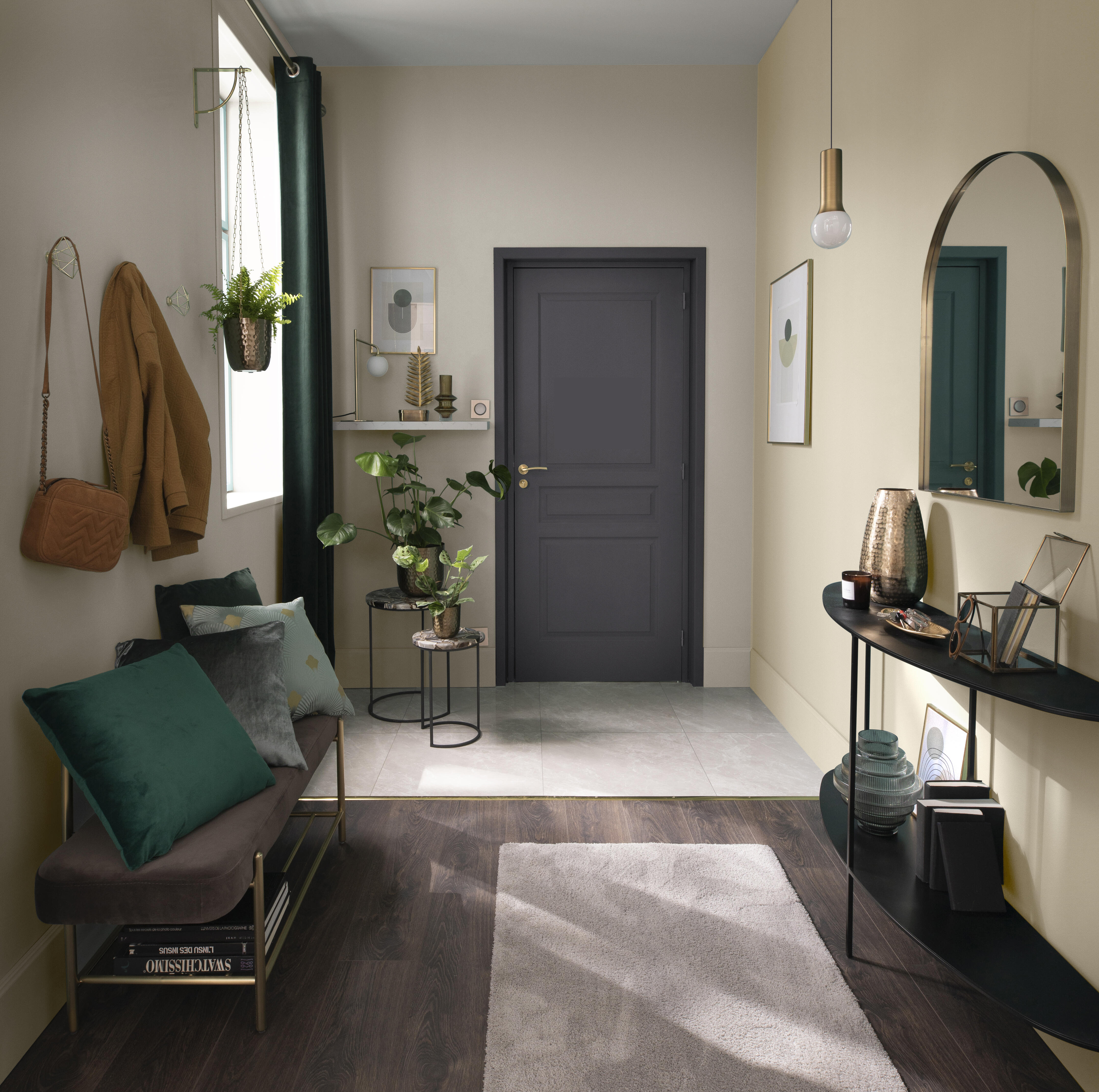 Pintura de interior ultralavable LUXENS color khol 6 mate 4L para paredes y techos - 5