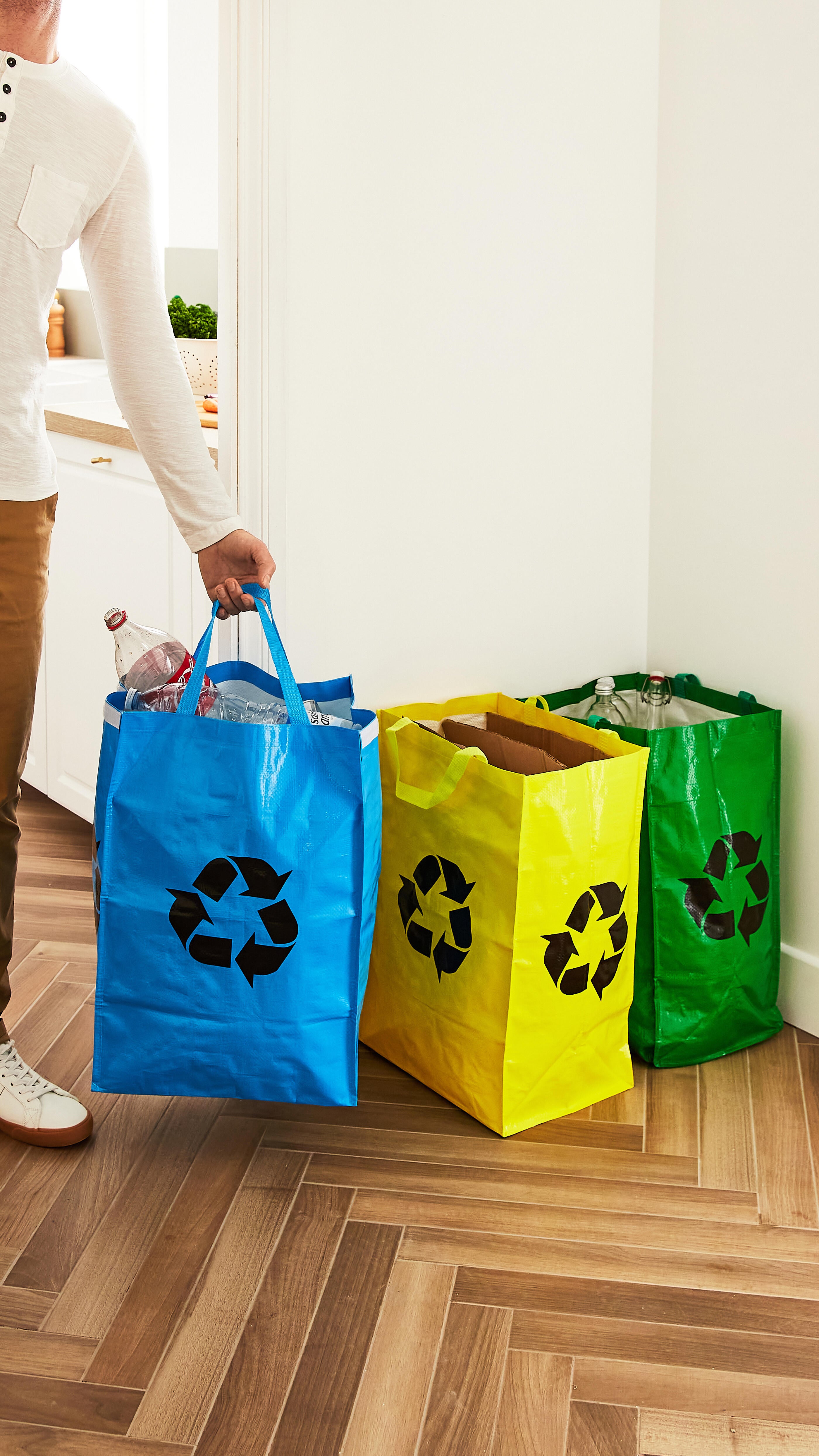 Conjunto de sacos DELINIA BASIC PVC 3X50L - 4