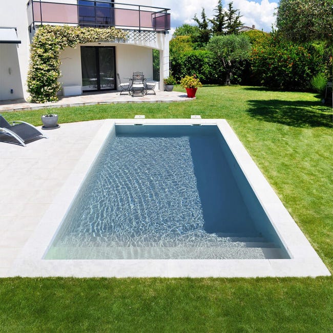 Piscine En Bloc Polystyr ne Escalier Centre L 6 X L 3 M Leroy Merlin piscine-en-bloc-polystyr-ne-escalier-centre-l-6-x-l-3-m-leroy-merlin