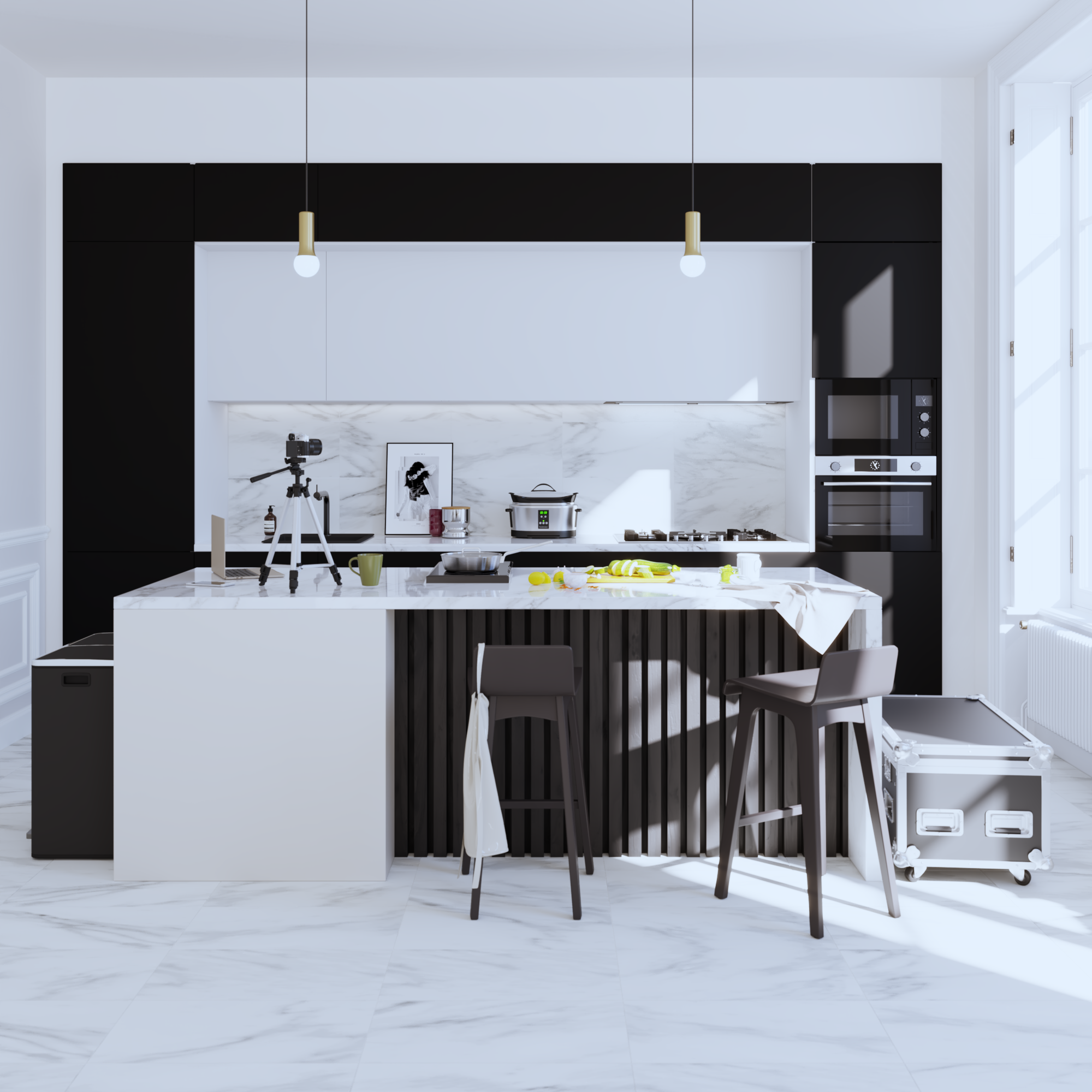 Front szuflady pod piekarnik FDB60/17 Vienne czarny Delinia iD - 4