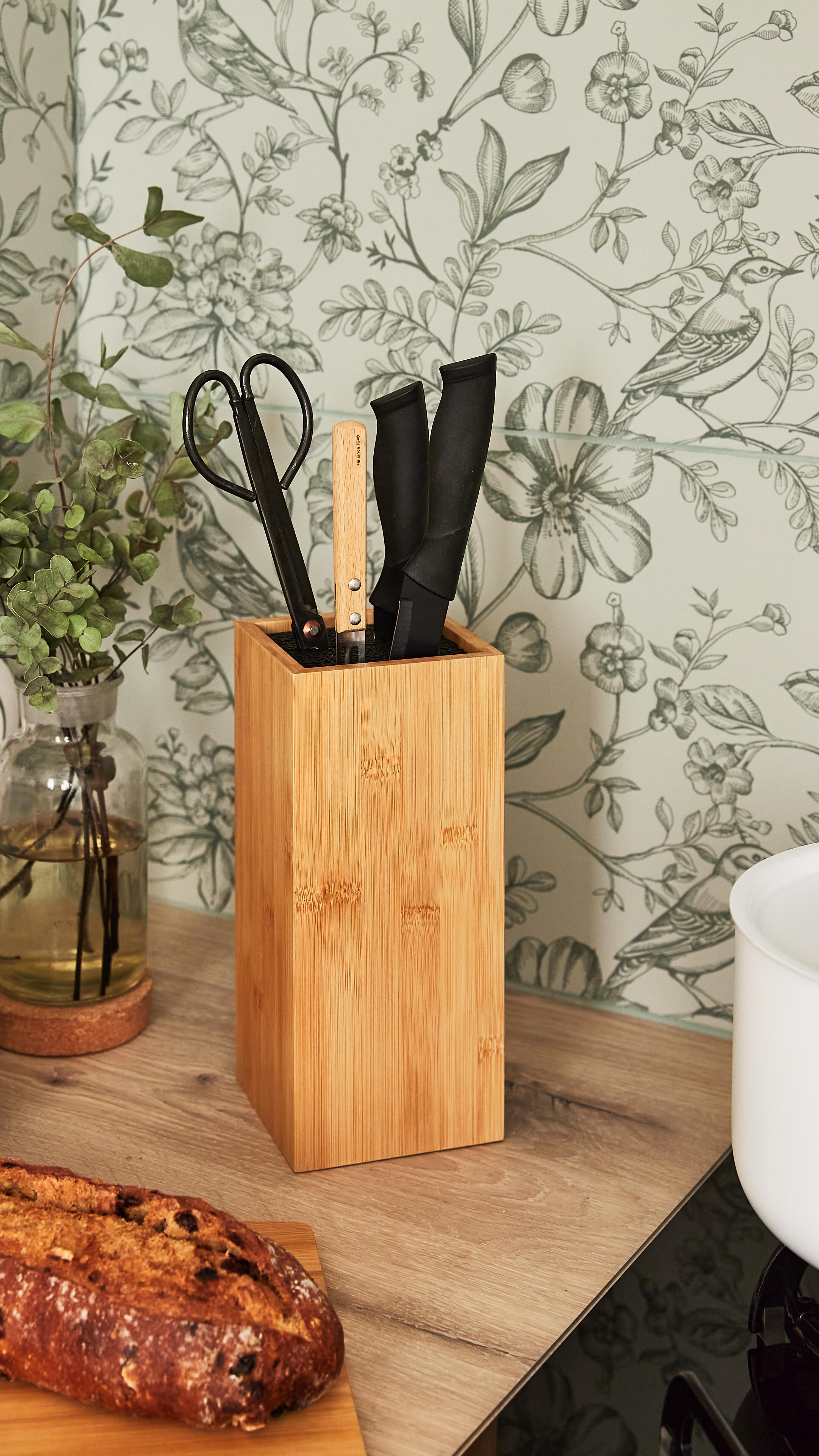 Porta cuchillos DELINIA Bambú 10.3x23 cm - 6