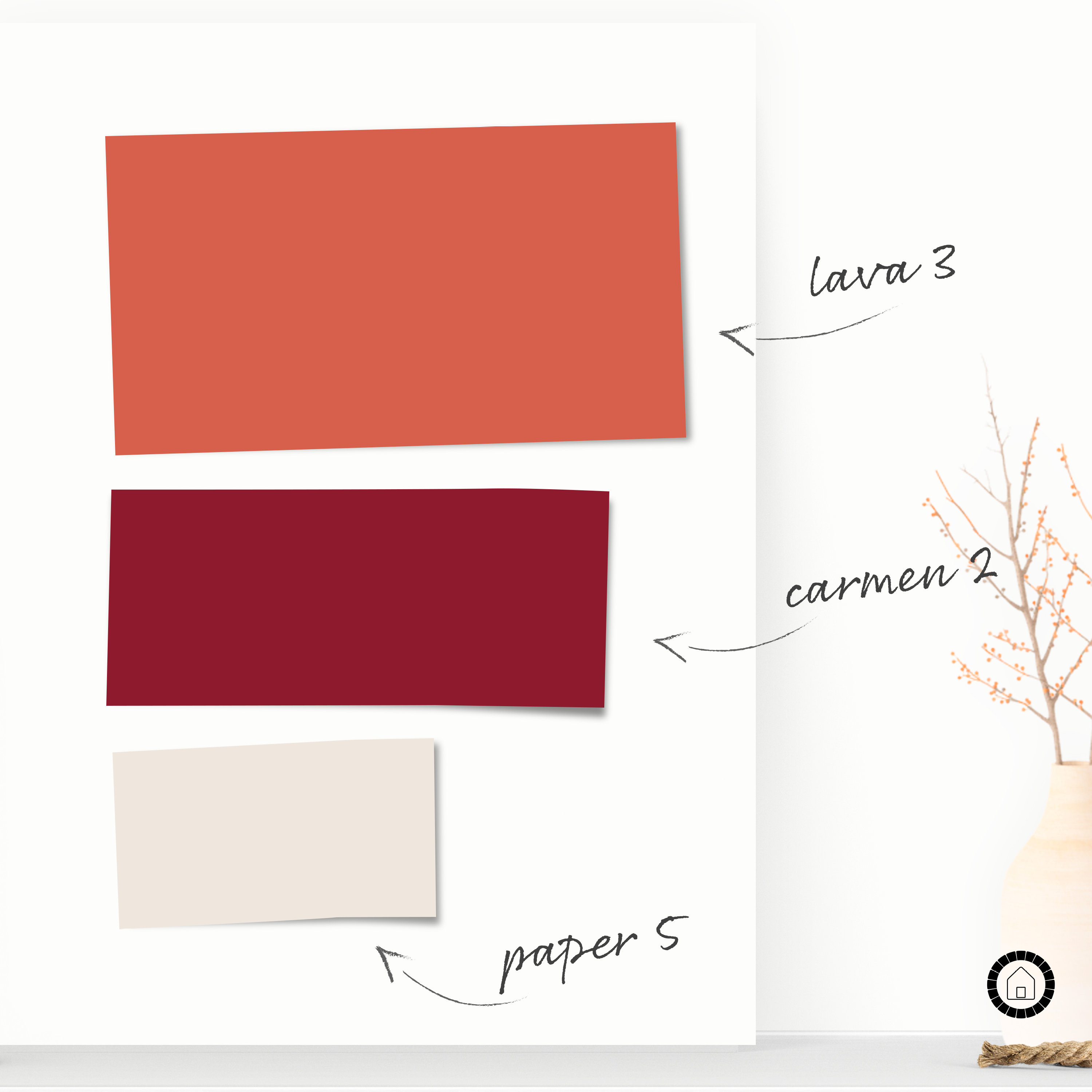 Tester de pintura salones y habitaciones LUXENS color lava 3 mate 75ml para paredes y techos - 6