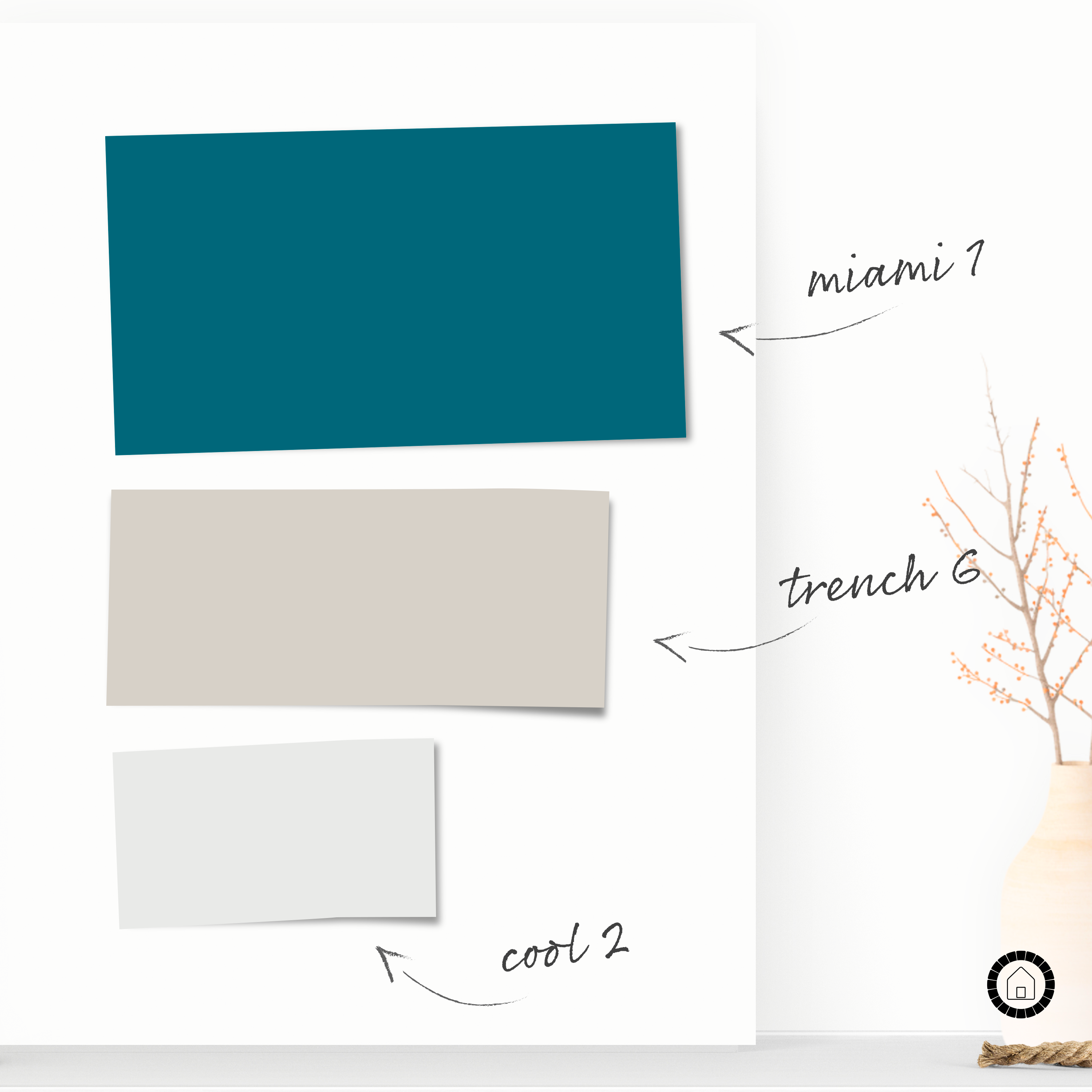 Pittura per interni per parete e soffitto lavabile, LUXENS murale blu miami 1 opaco, 1 L - 9