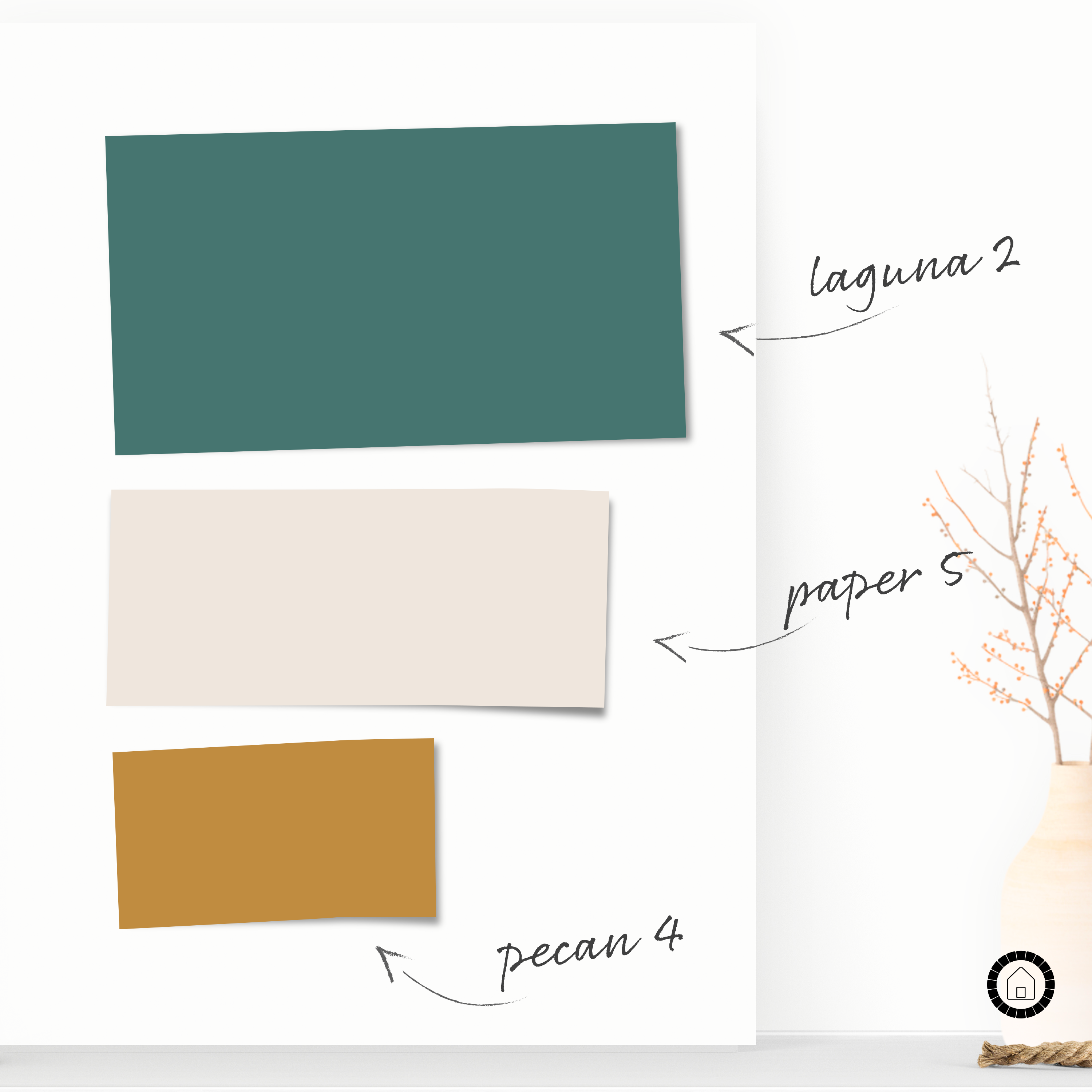 Pittura per interni per parete e soffitto lavabile, LUXENS murale verde laguna 2 opaco, 2.5 L - 9