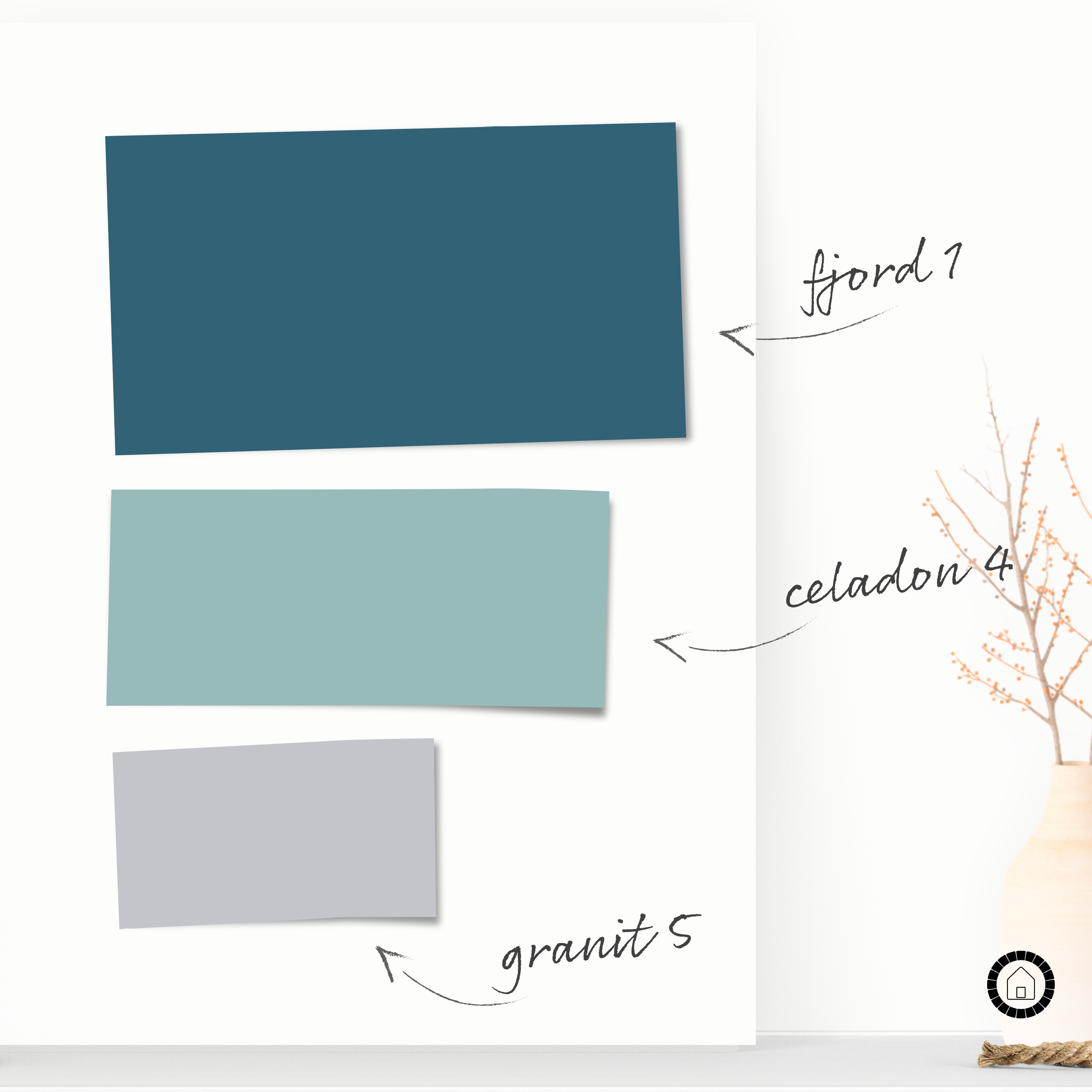 Pittura per interni per parete e soffitto super lavabile, LUXENS monomano blu fjord 1 opaco, 2.5 L - 10