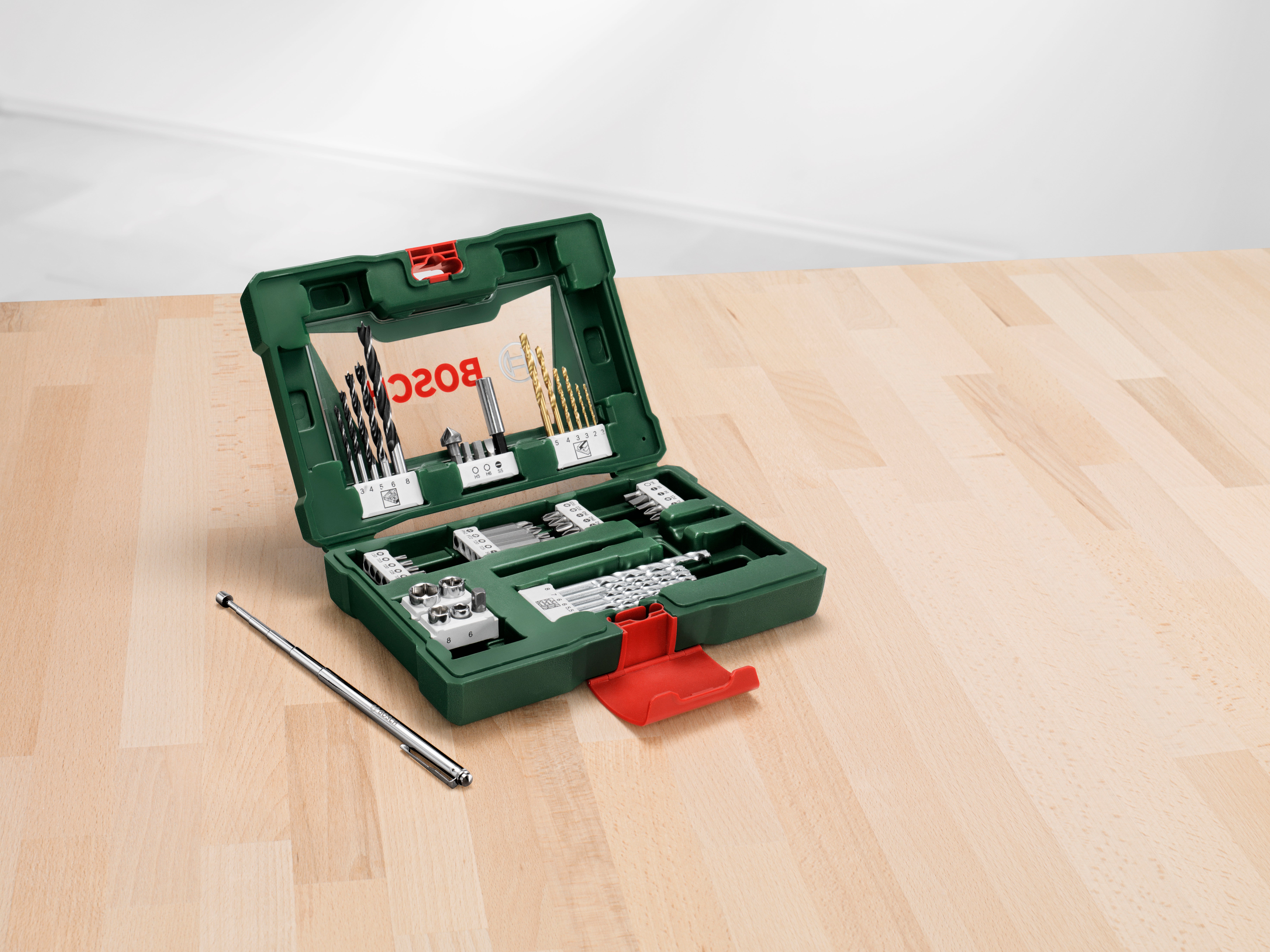 Coffret d'embouts de vissage et de forets pour multimatériaux, BOSCH, 48 pièces - 5