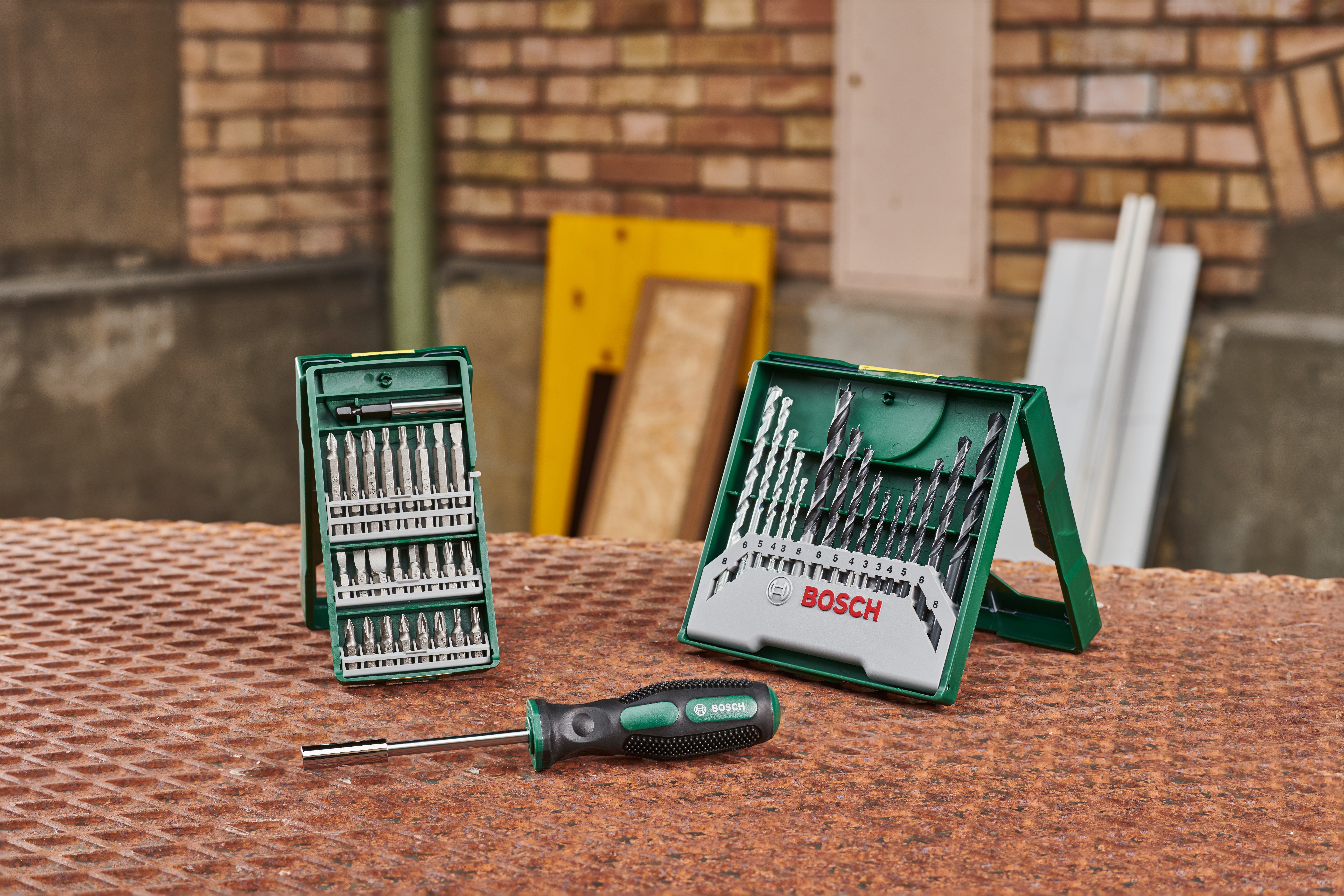 Coffret d'embouts de vissage et de forets pour multimatériaux, BOSCH, 41 pièces - 5