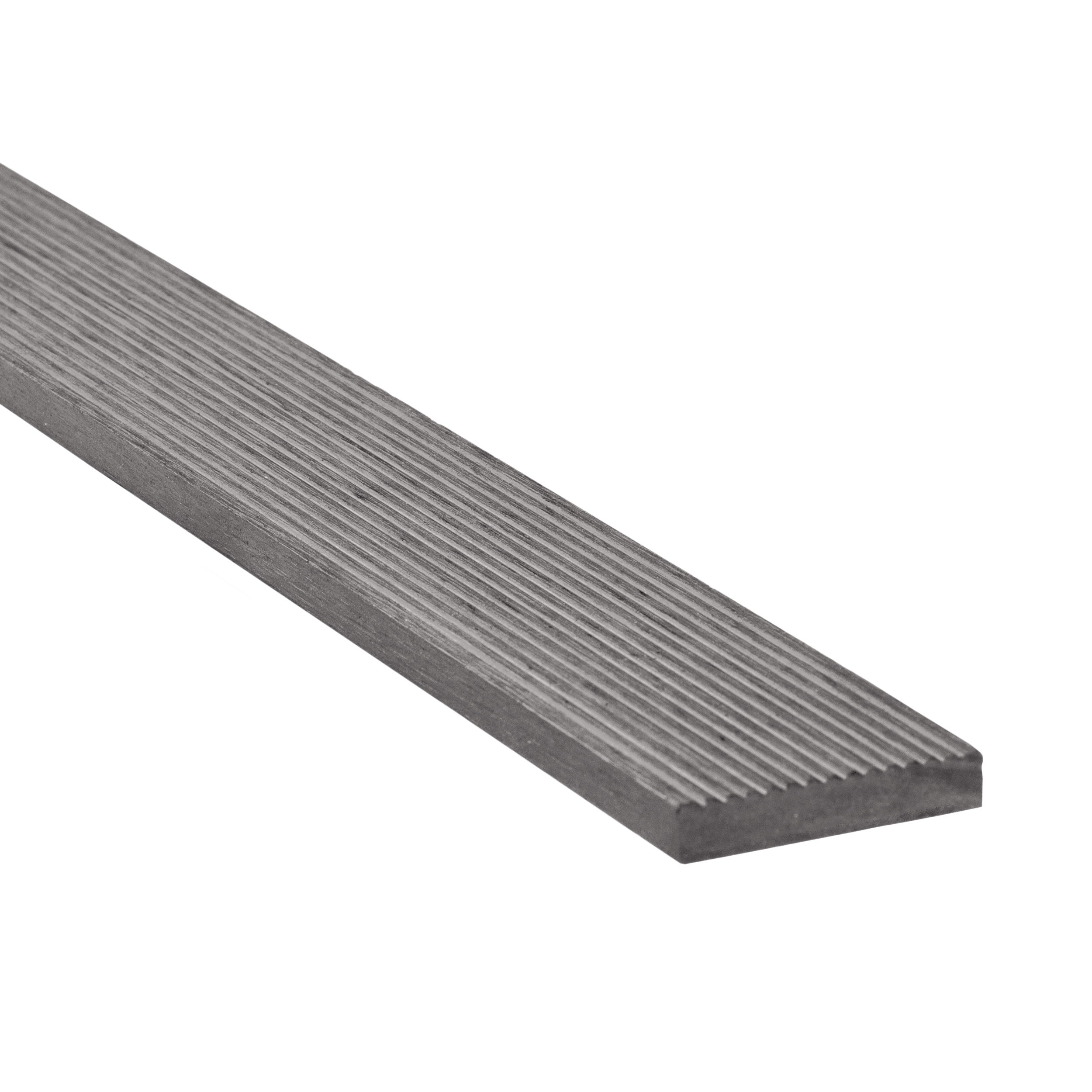 Listwa kompozytowa Modern 240x1x5.5 cm szara DLH