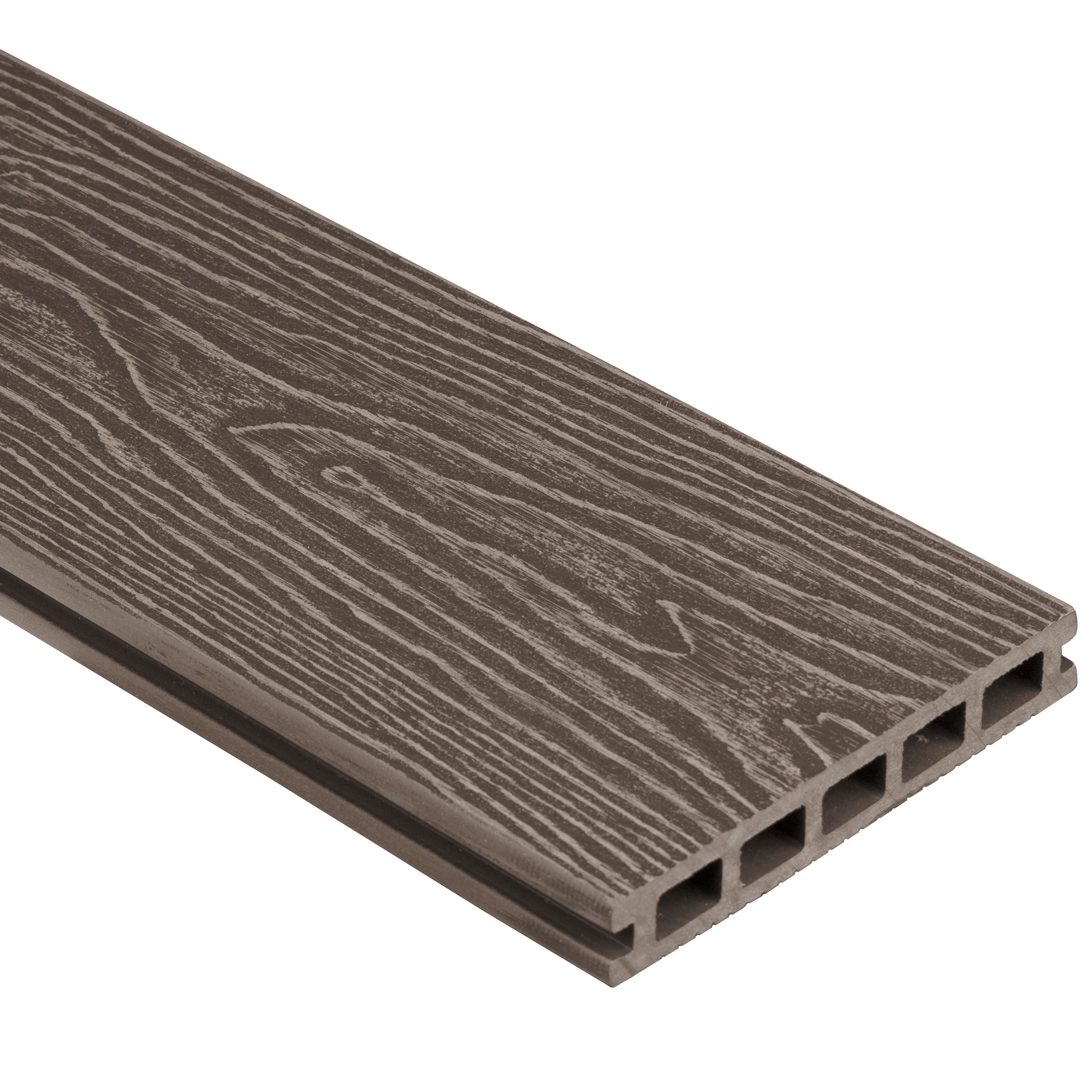 Deska tarasowa kompozytowa Modern 14,6x300x2,3cm ciemny brąz DLH