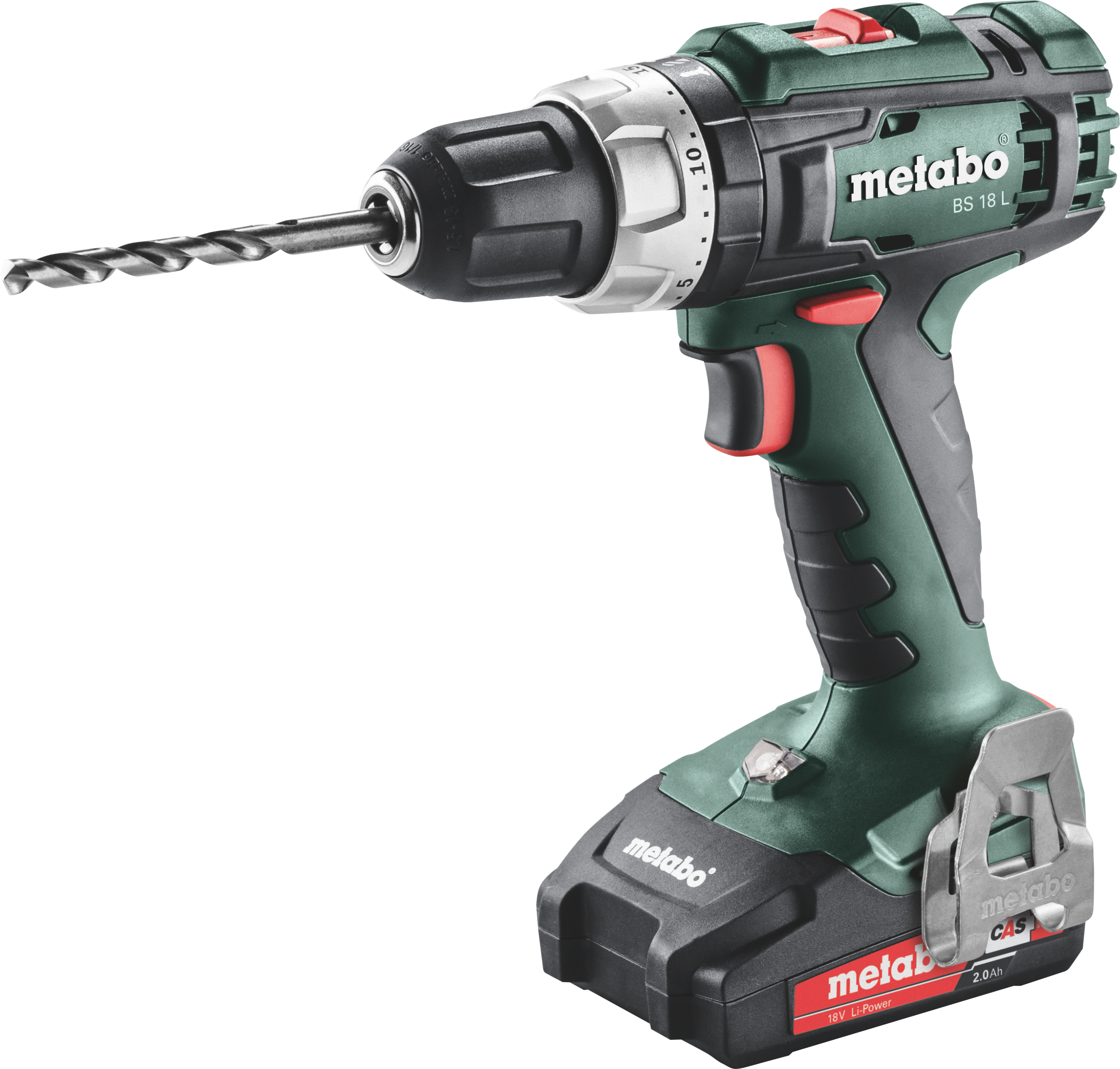 Wiertarko-wkrętarka akumulatorowa 18V 50NM BS18L + 2 akumulatory i ładowarka METABO