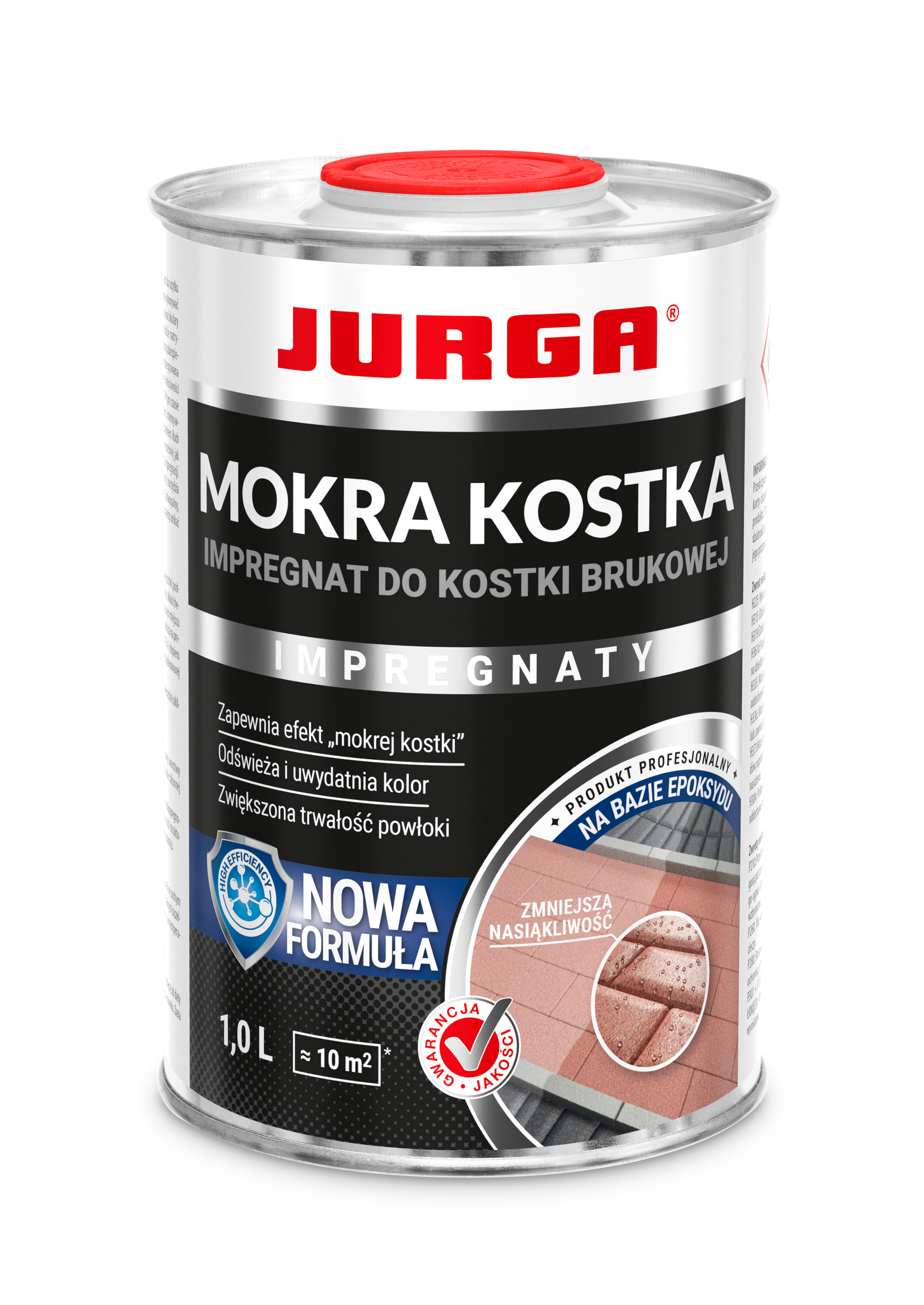 Mokra kostka impregnat do kostki brukowej i betonu 1 l Jurga