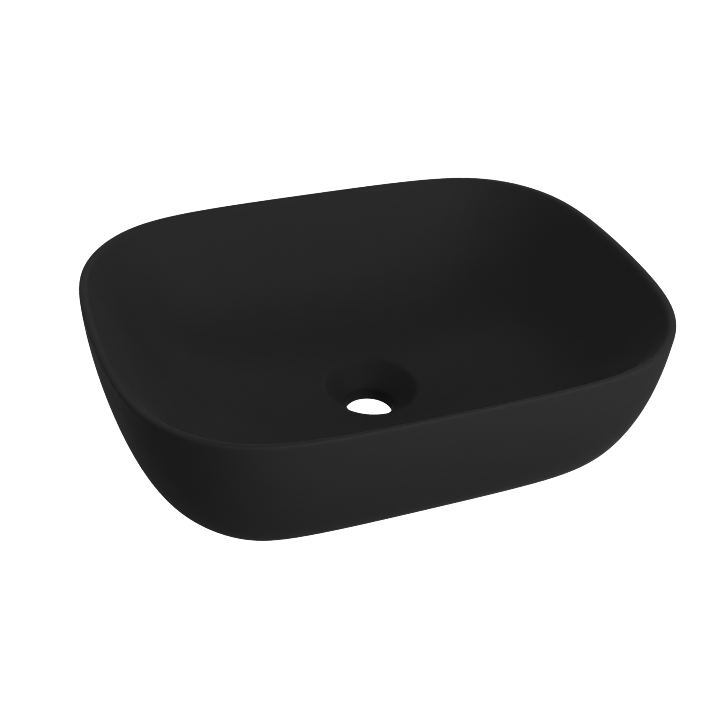 Umywalka Gulia Black 46 X 32.5 X 13.5