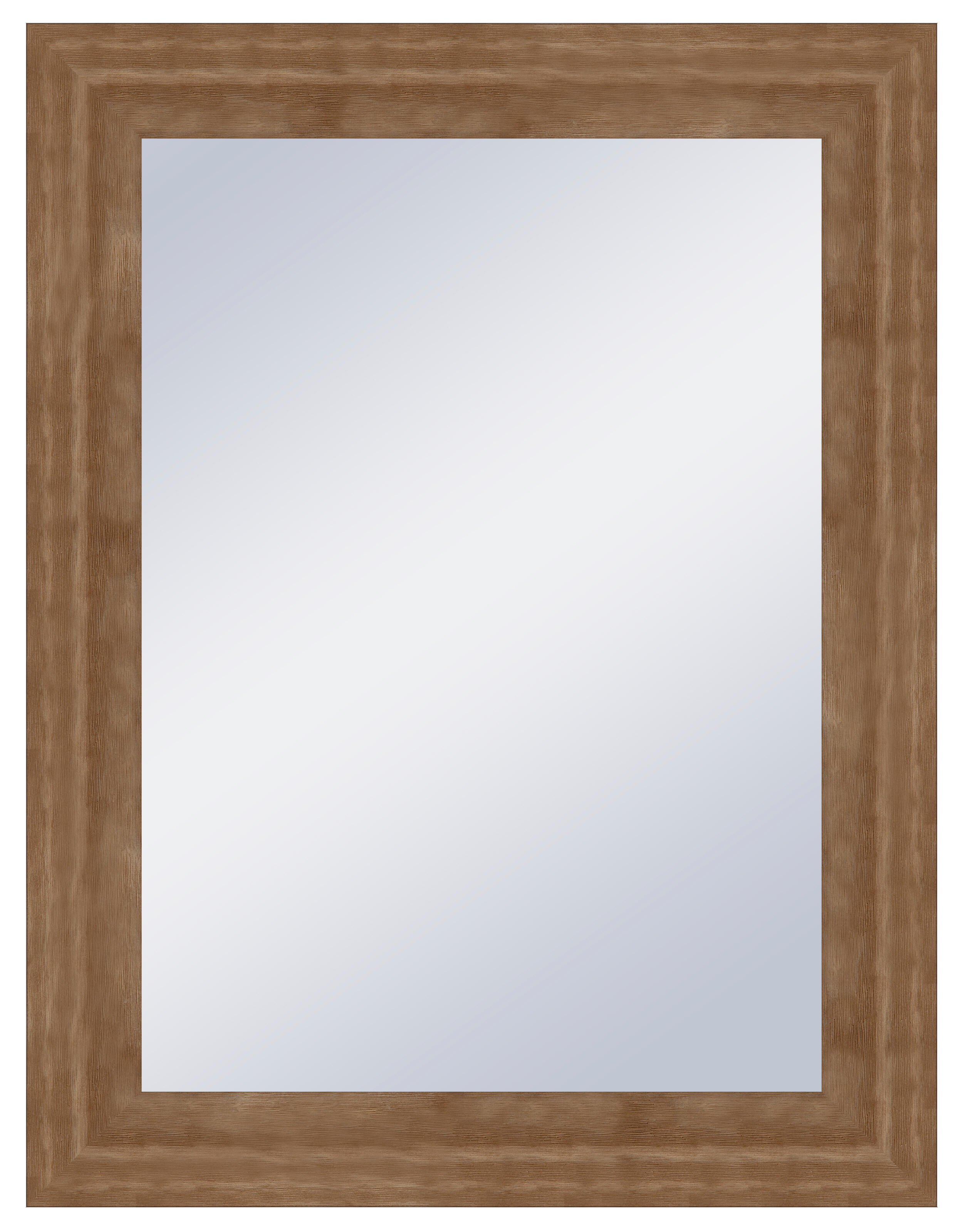 Gad Gonzalez Arte Y Decoración  Espejo Enmarcado De Pared O Suelo Rectangular Aspen Madera Nogal Mate De 66X86 Cm Oscuro , Leroy Merlin