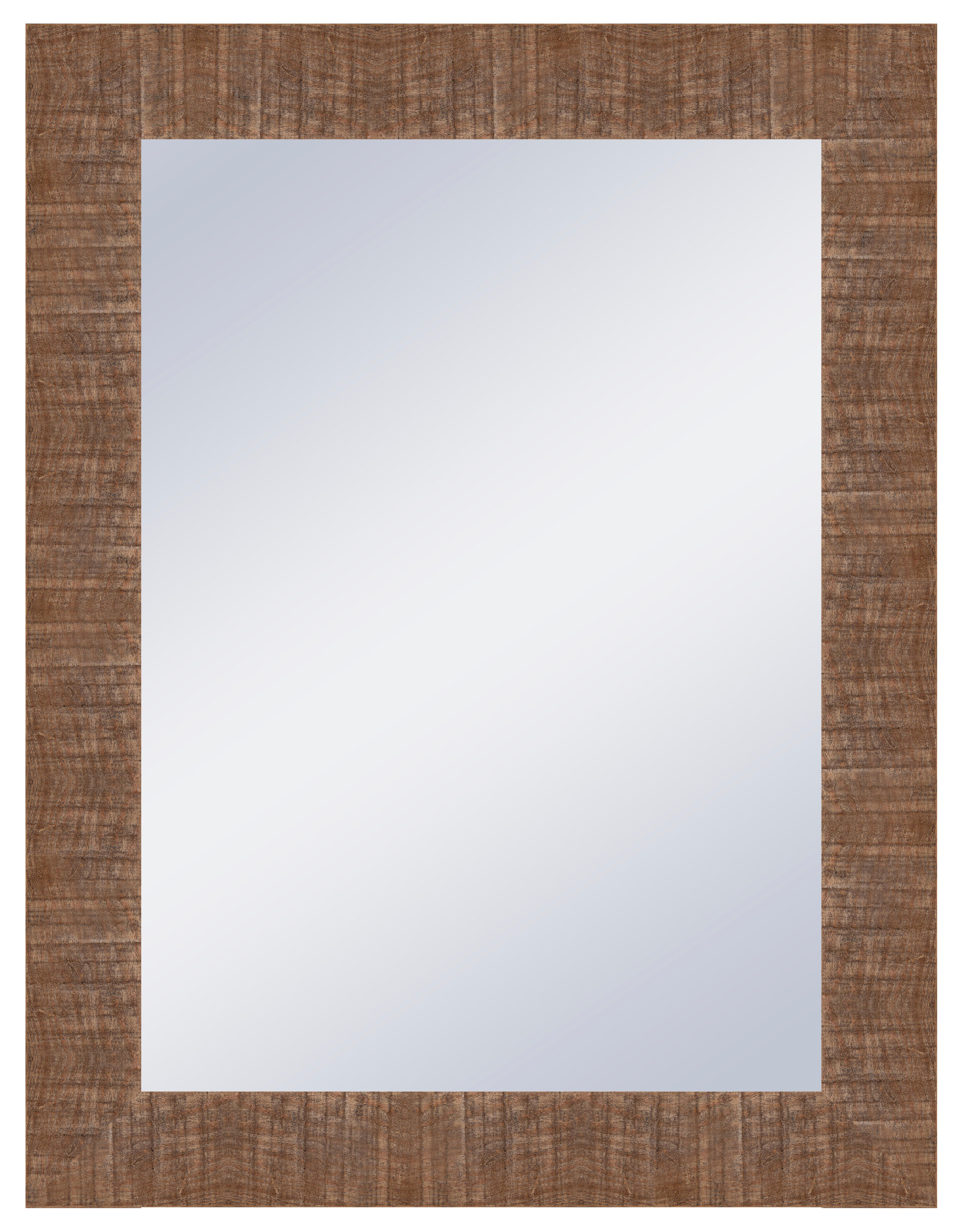 Gad Gonzalez Arte Y Decoración  Espejo Enmarcado De Pared O Suelo Rectangular Jaca Madera Nogal Mate De 66X86 Cm Oscuro , Leroy Merlin