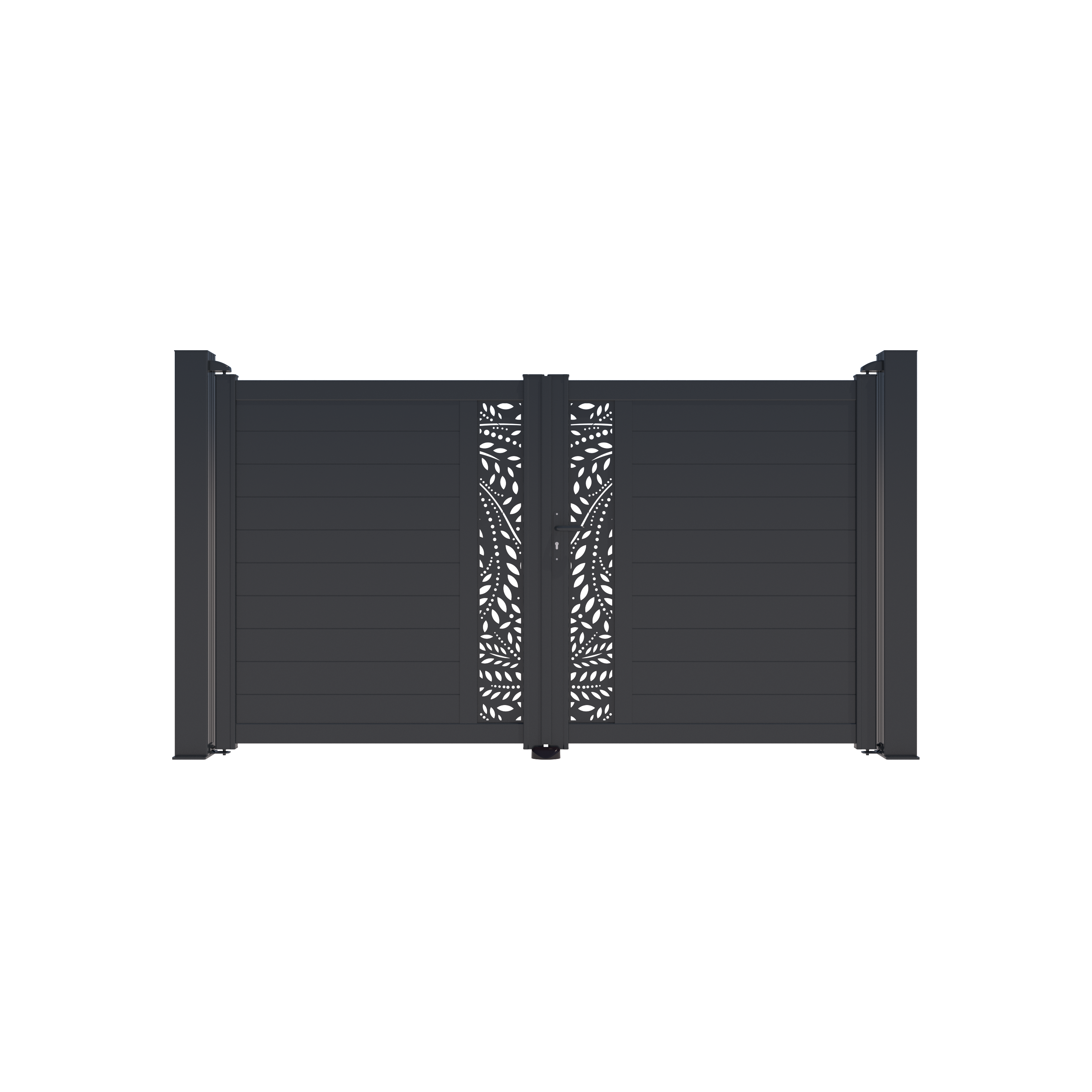 Cancela aluminio 170x301cm