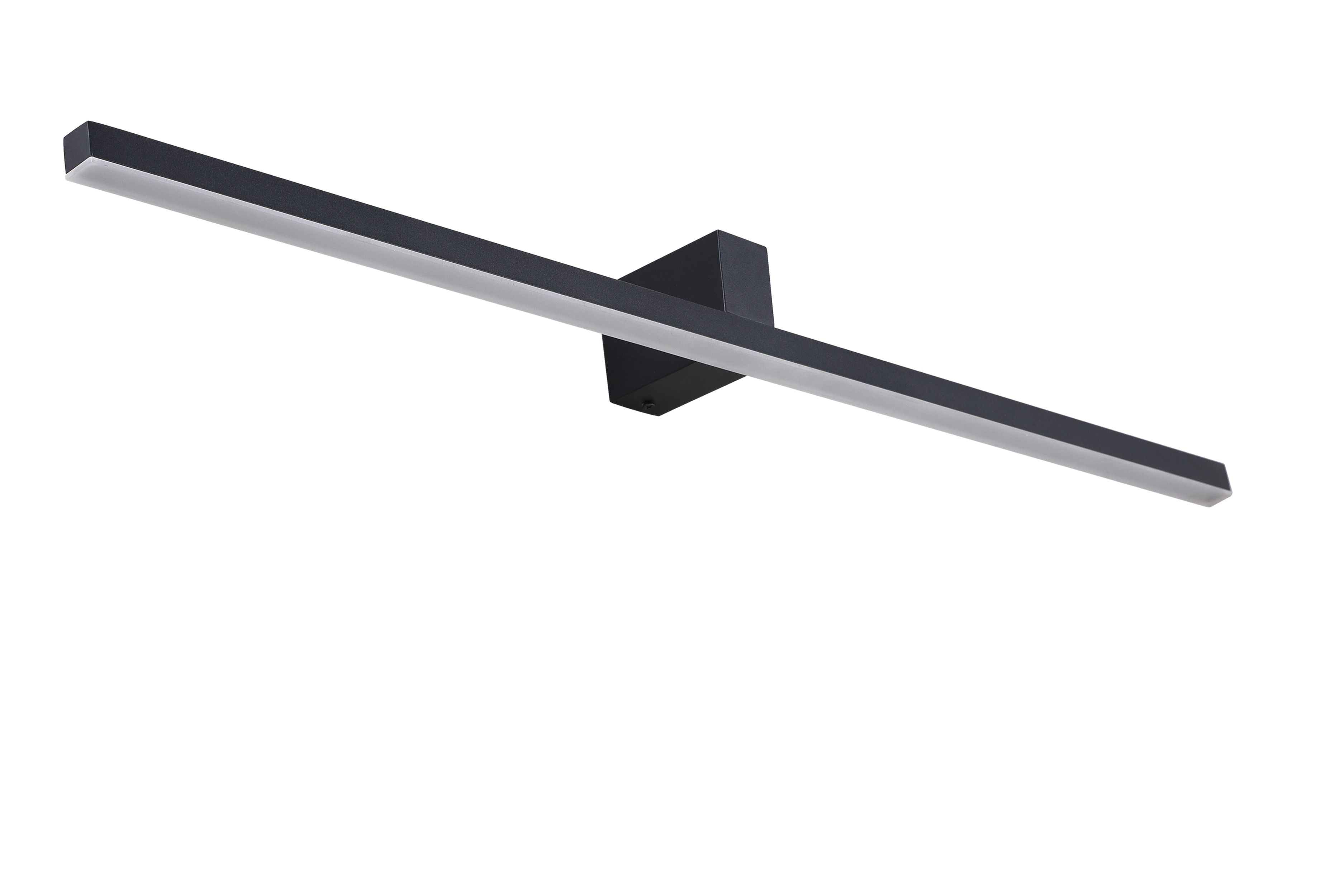 Kinkiet łazienkowy Nevada czarny 90 cm IP44 LED Light Prestige