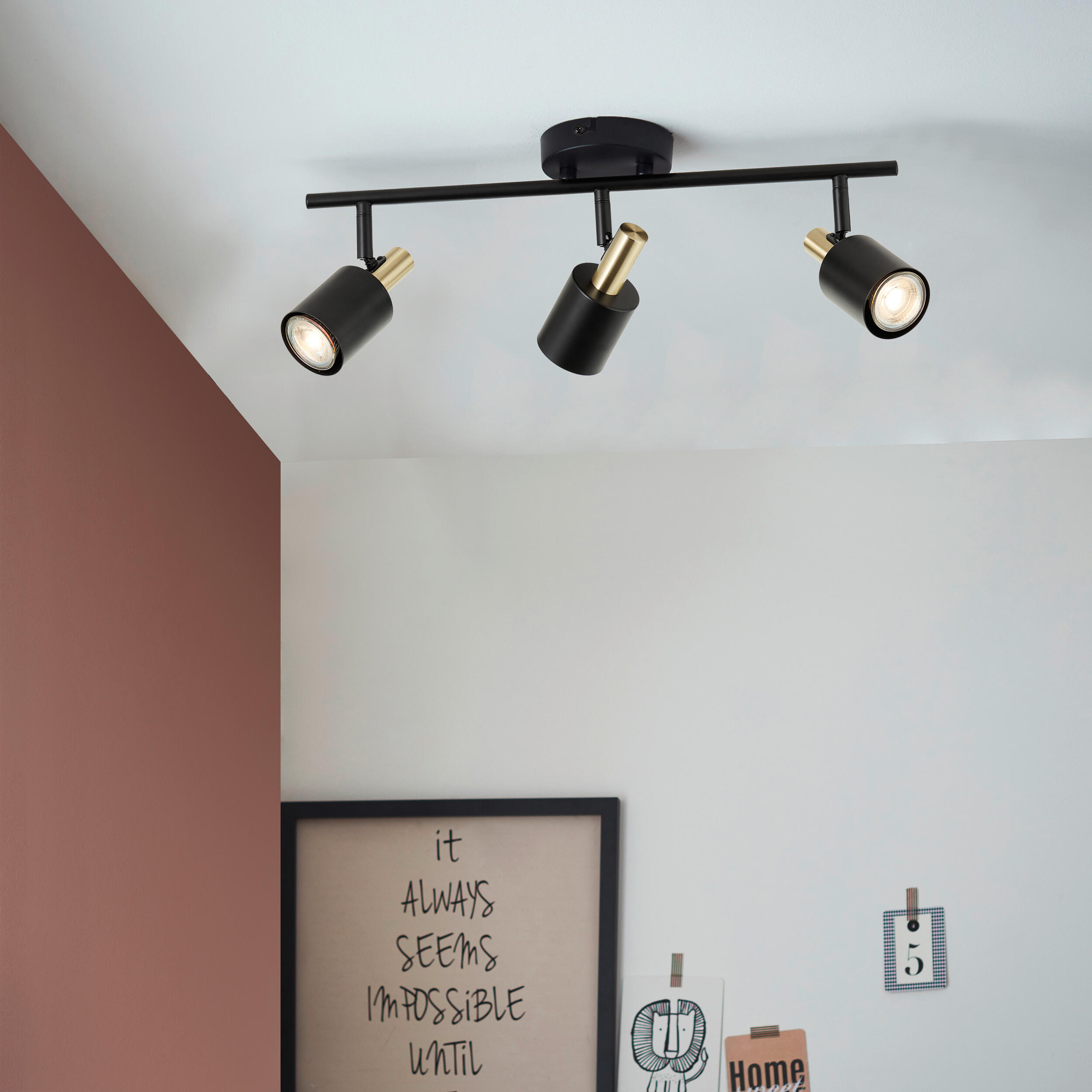 Listwa reflektorowa Vador czarna 3 x GU10 Inspire - 12