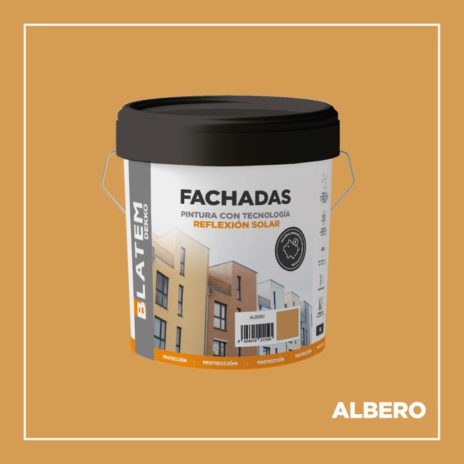 Color Albero Pintura exterior color albero para hormigón, cemento, fachada DEKKO ...