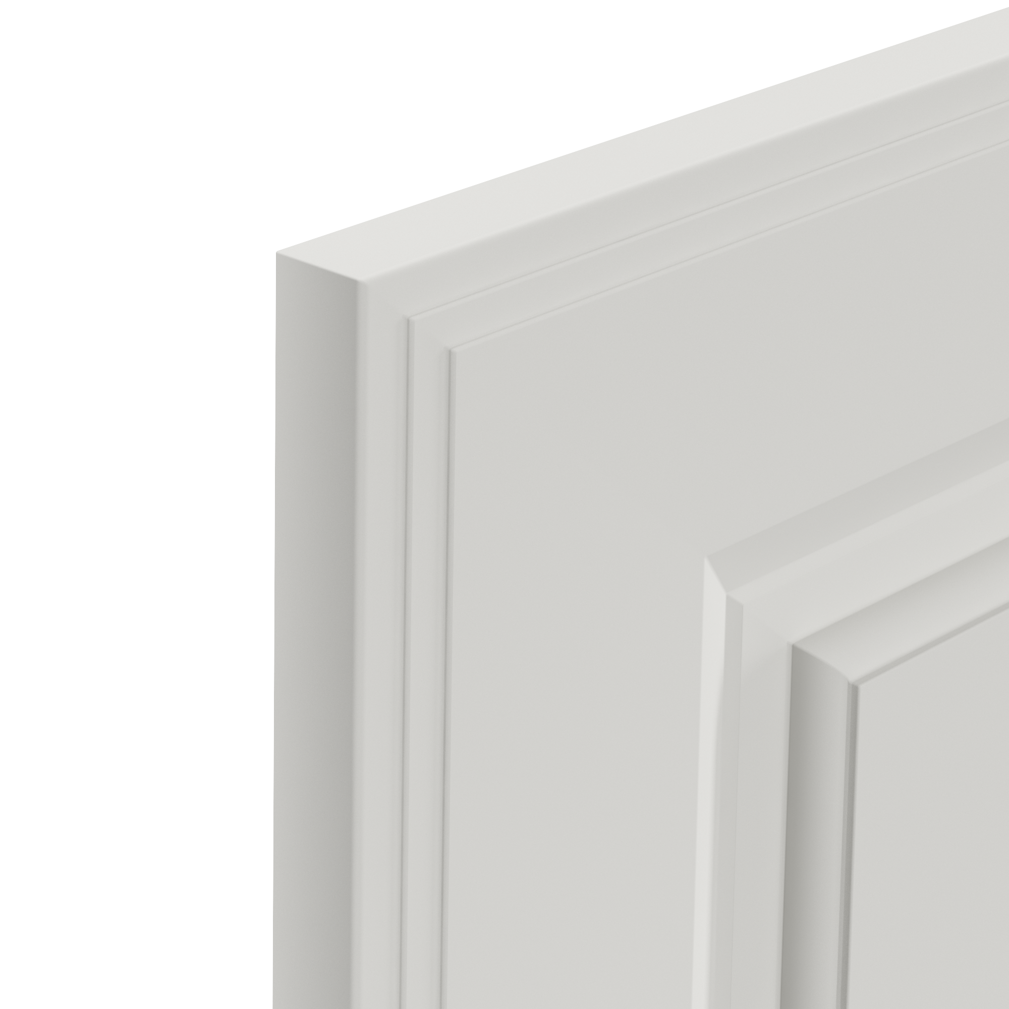 Porte de cuisine DELINIA ID Oxford gris clair mat H.77 x l.60 cm - 3