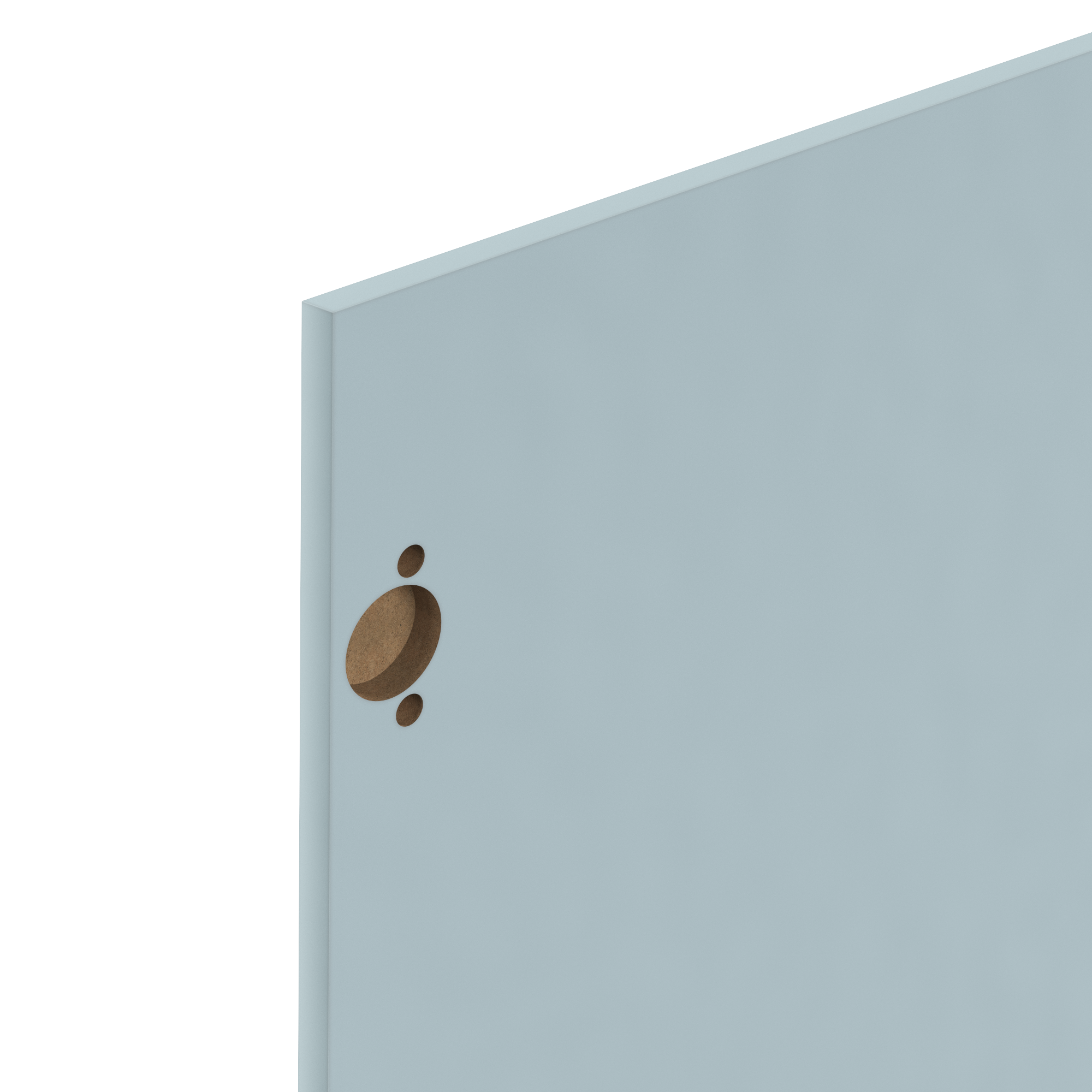 Painel/Porta de cozinha 40x77 cm Oxford New azul - 9