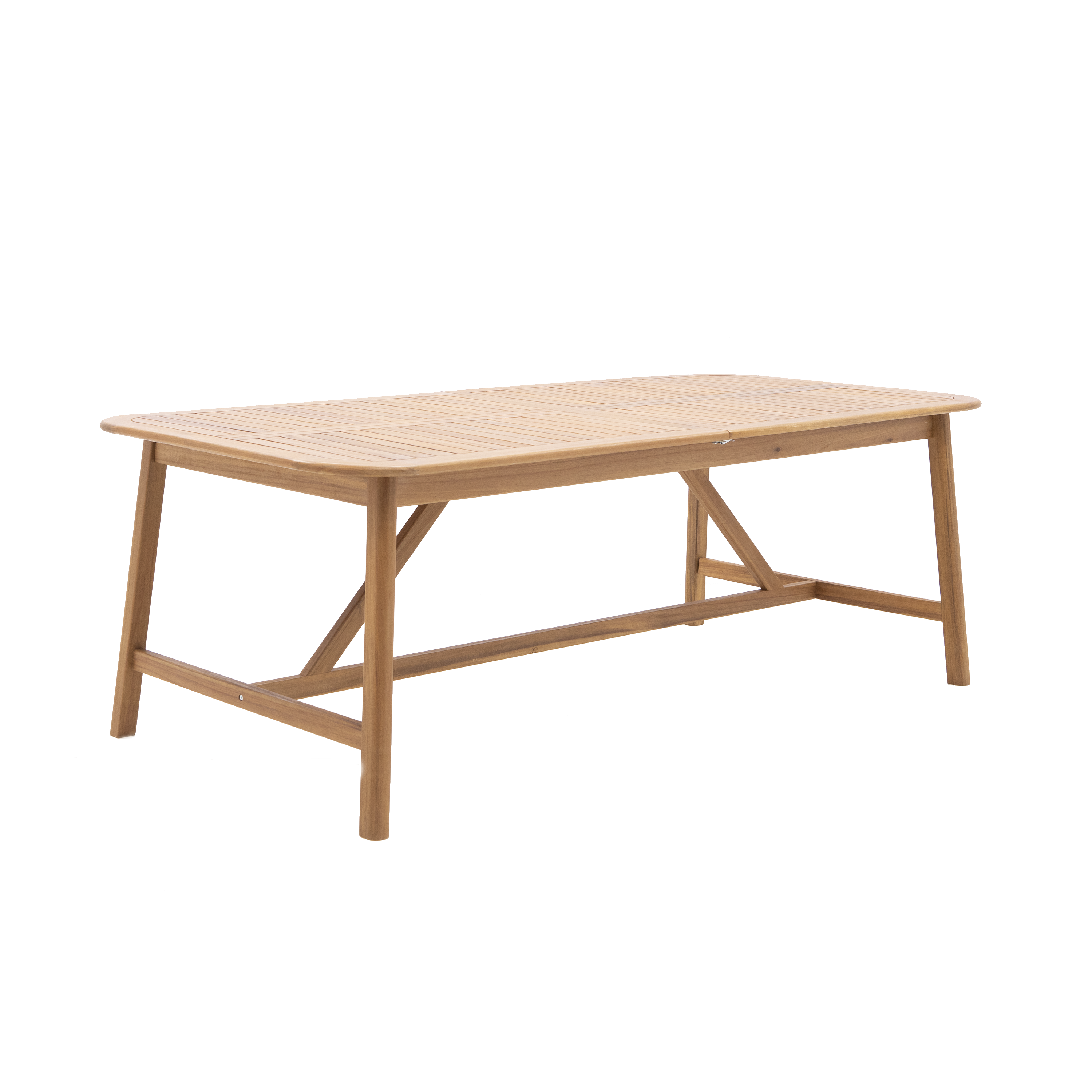 Table repas rectangulaire extensible 8 personnes en acacia Oasis NATERIAL - 9