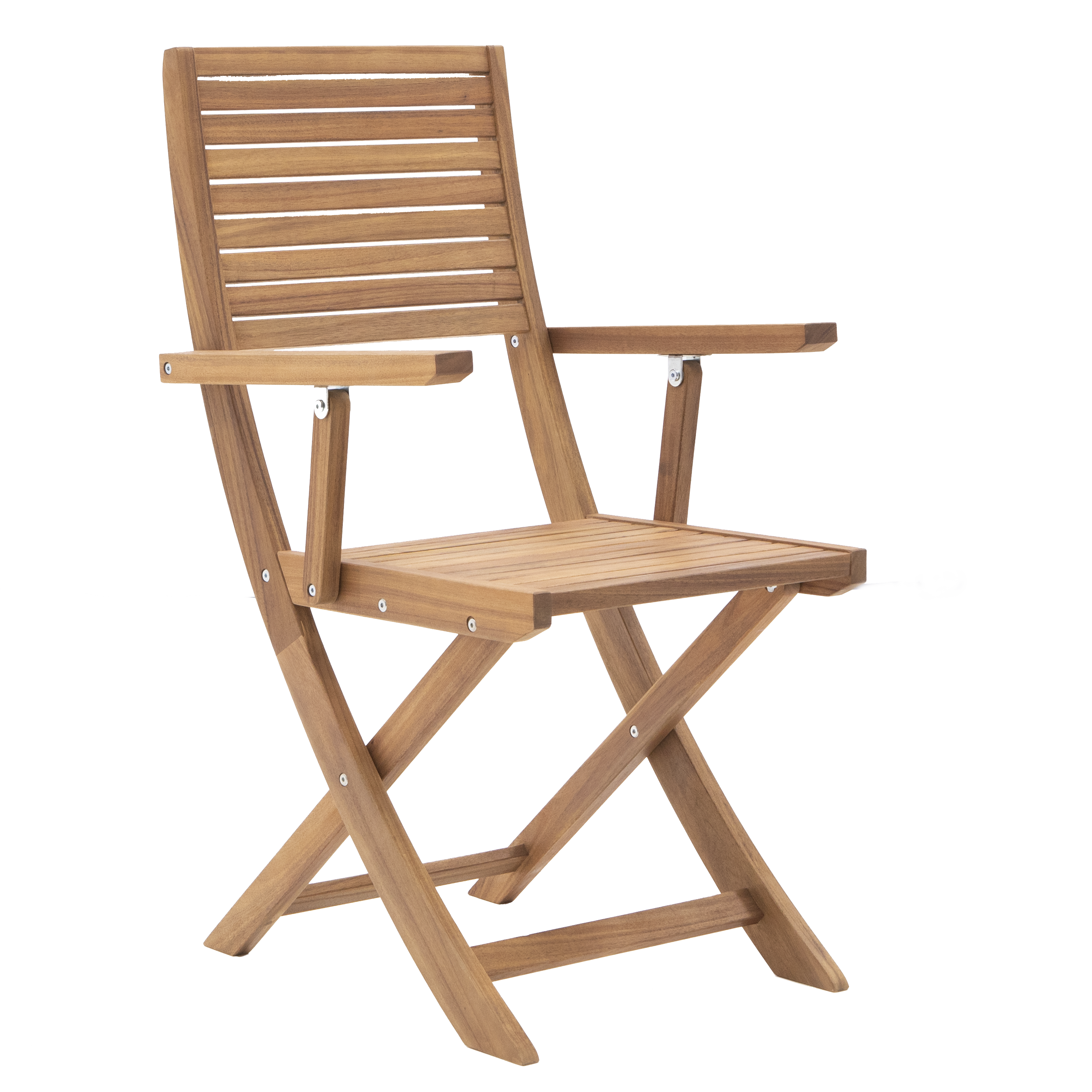 Poltrona de jardim castanho Naterial Solaris Wood - 4