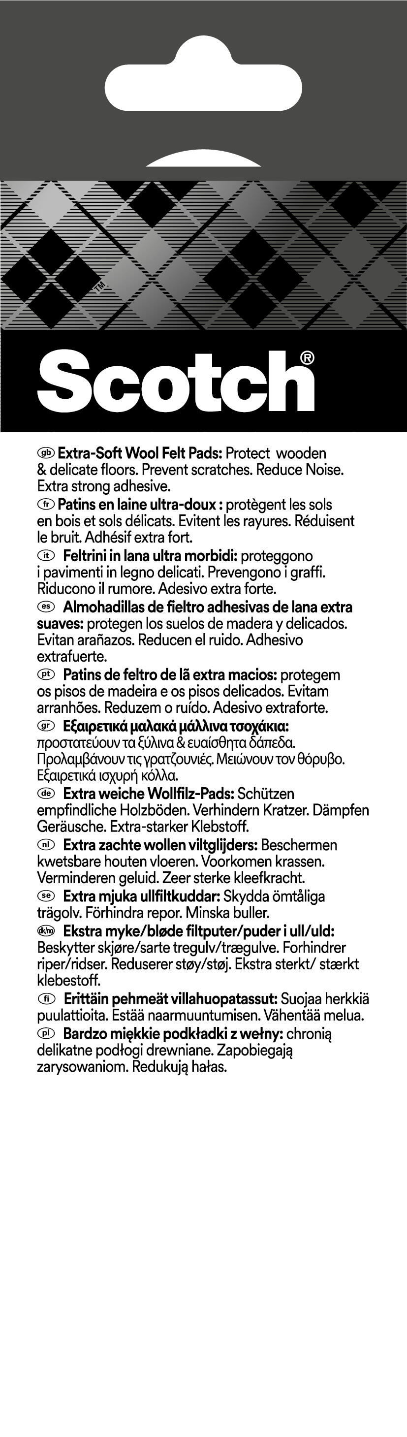 Feltrino per mobili SCOTCH 215 x 170 mm - 3