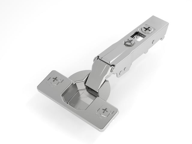 Set 4 bisagras estándar amortiguadas Spaceo Evo'M