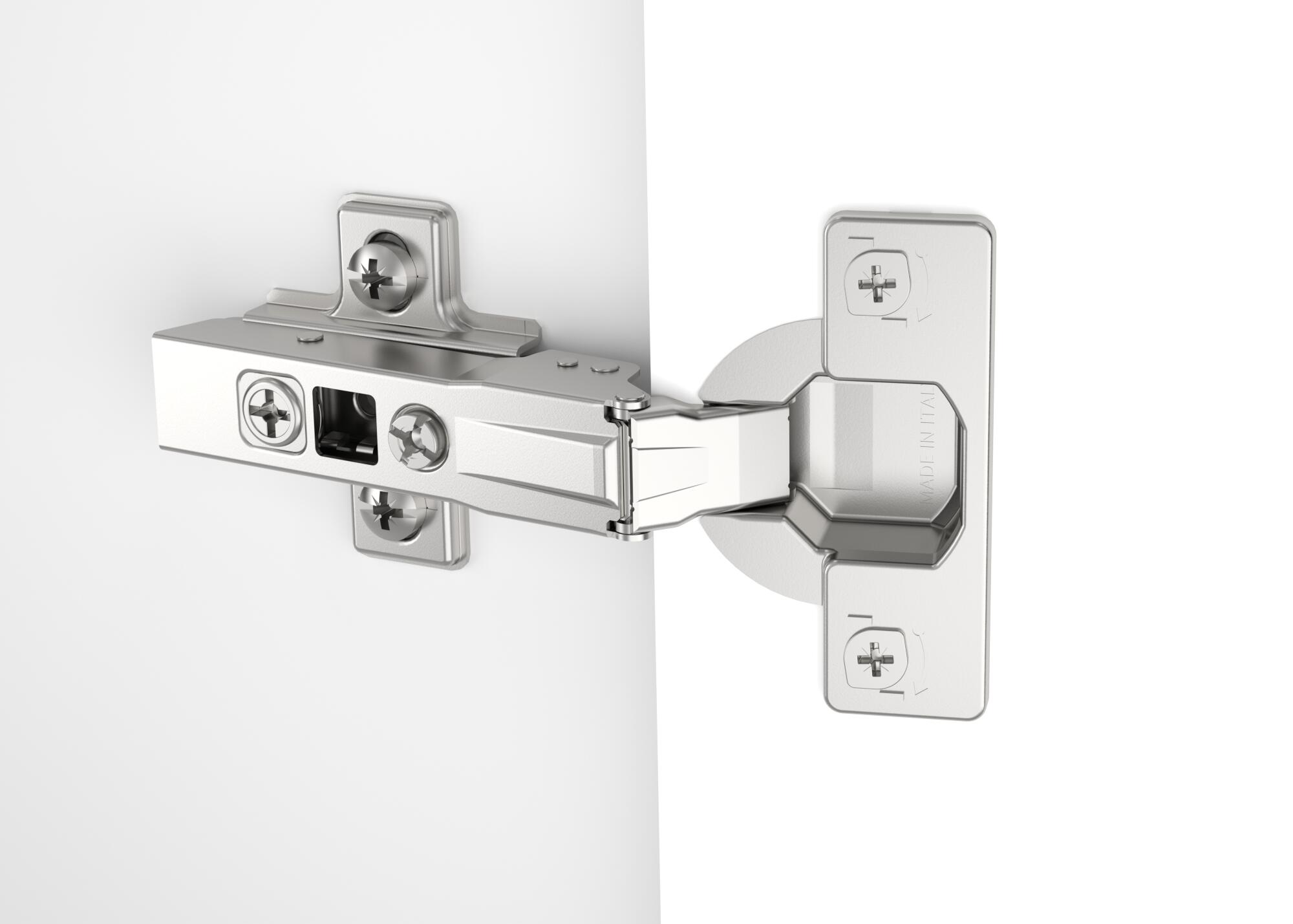 Lot De 10 Charnières Non Mortaisées à Trois Feuilles Avec Vis Pour