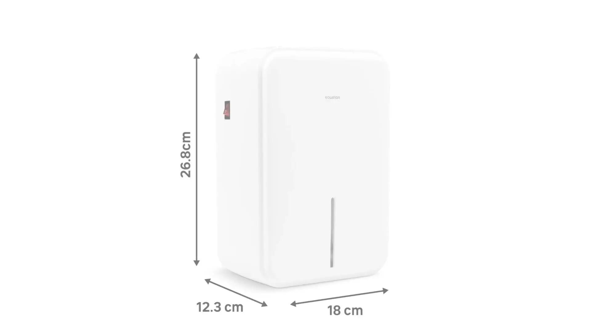 Déshumidificateur d'air EQUATION Jdh-c031-nm Inférieur à 10 m², 1.5L - 7