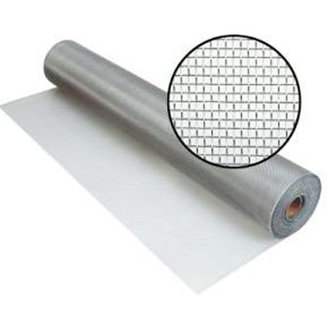 Rete zanzariera Rotolò Bazar Alluminio L 120 x H 250 cm , grigio