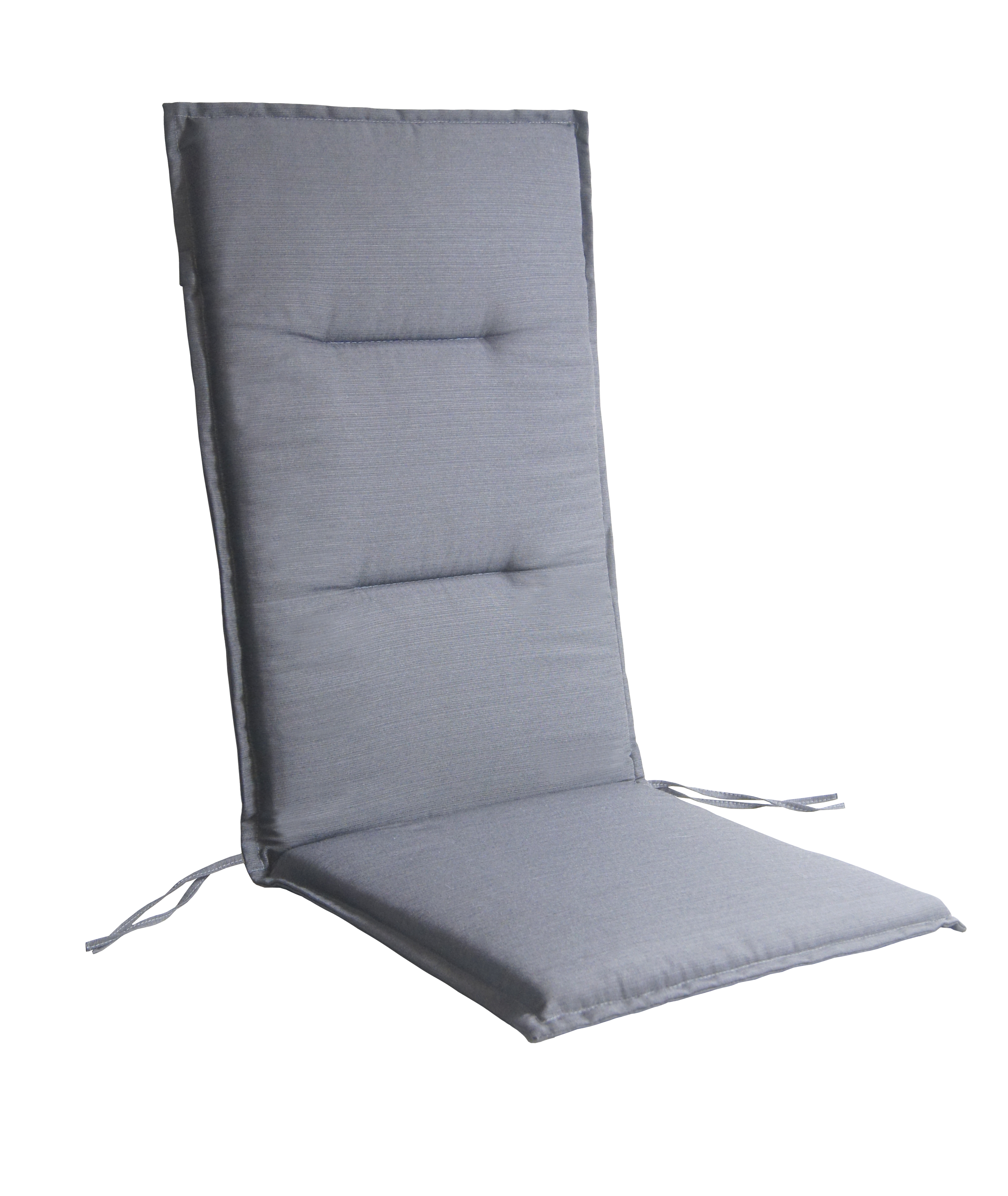 Poduszka na fotel/krzesło 48.5x119x5.5cm Artos szara Sun Garden