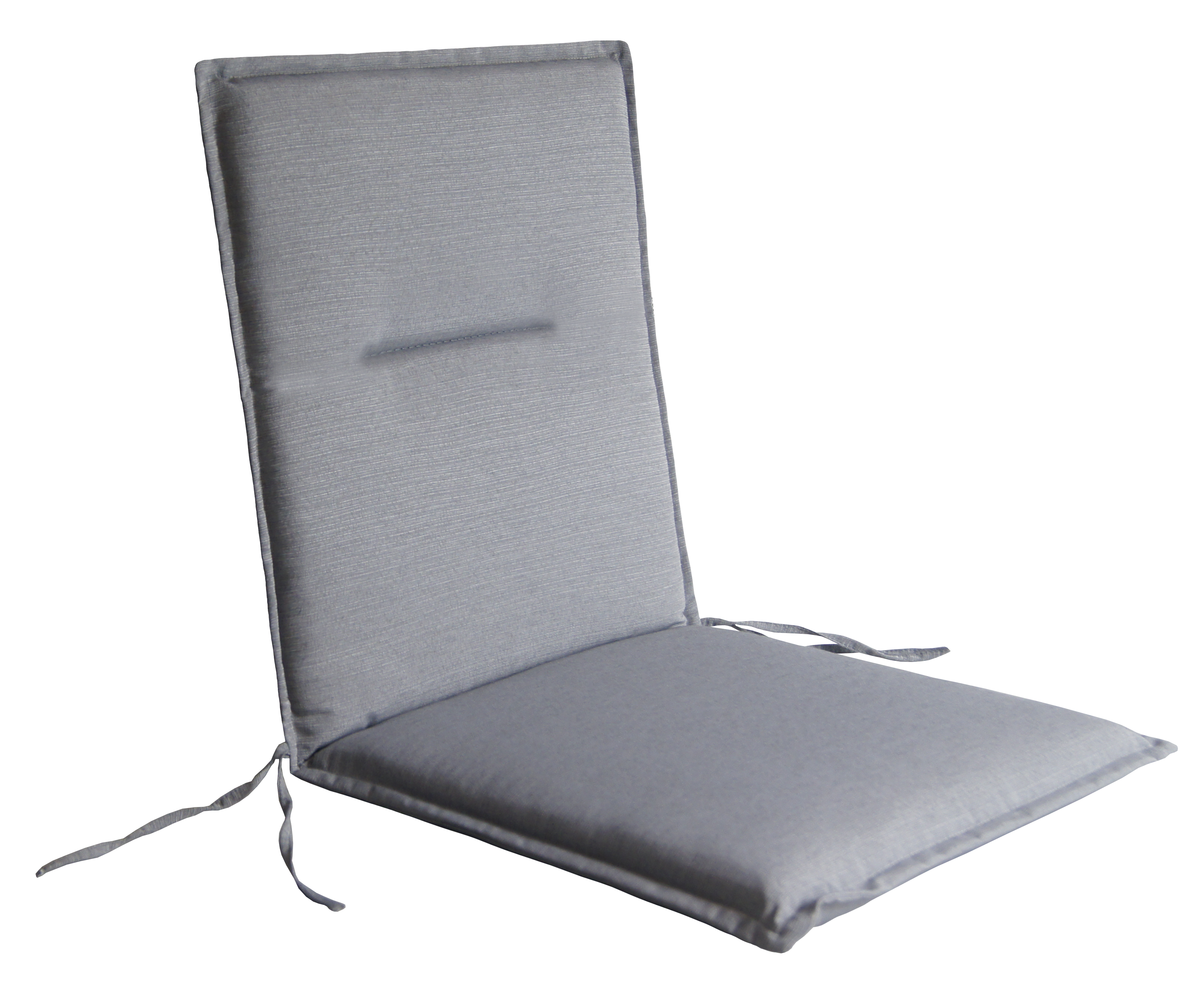 Poduszka na fotel/krzesło 46.5x93x5.5cm Artos szara Sun Garden