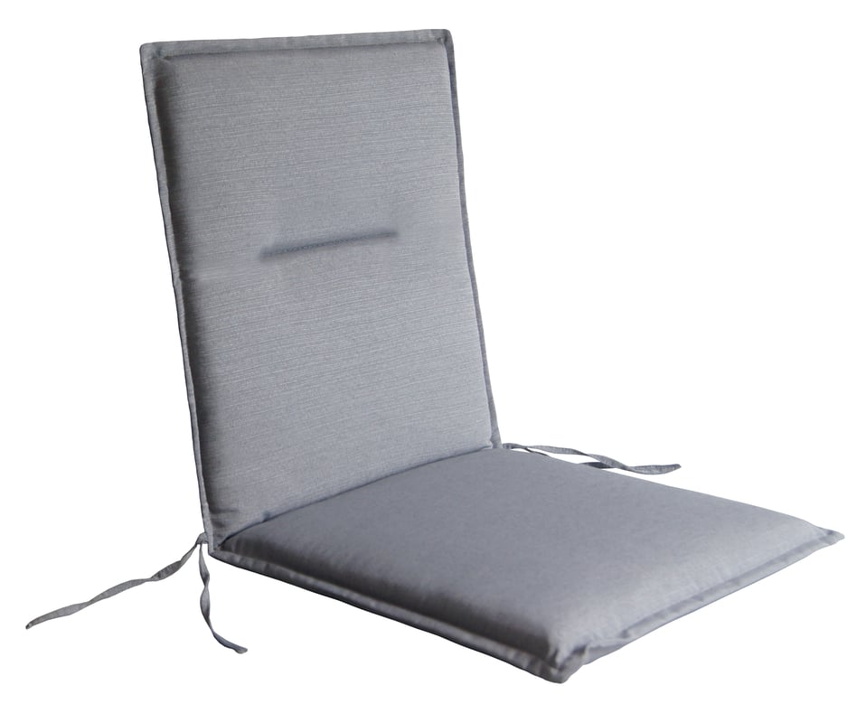 Poduszka na fotel/krzesło 46.5x93x5.5cm Artos szara Sun Garden