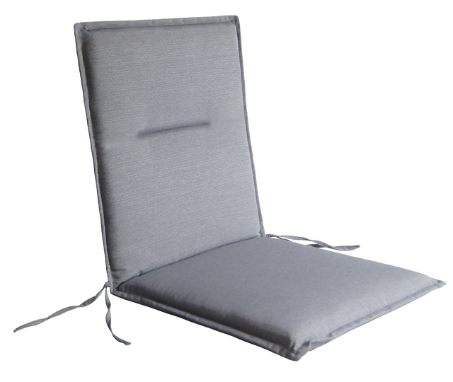 Poduszka na fotel/krzesło 46.5x93x5.5cm Artos szara Sun Garden
