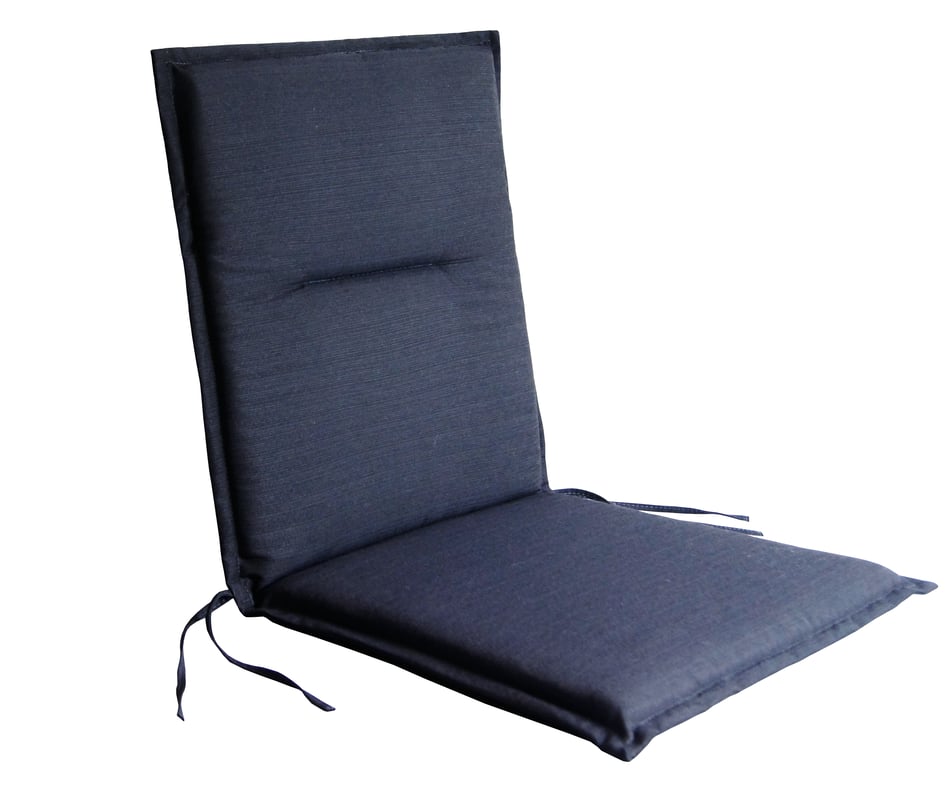 Poduszka na fotel/krzesło 46.5x93x5.5cm Artos antracyt Sun Garden